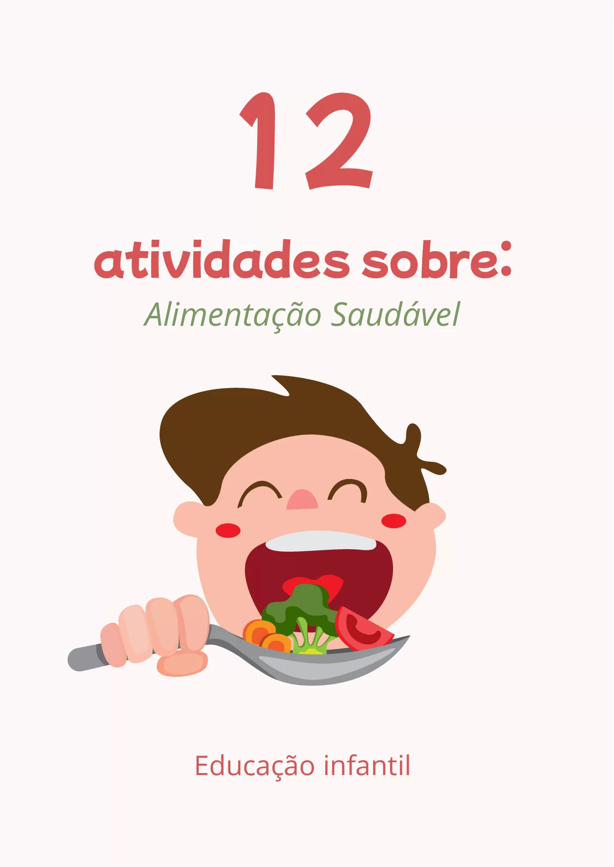12 atividades sobre alimentação saudável