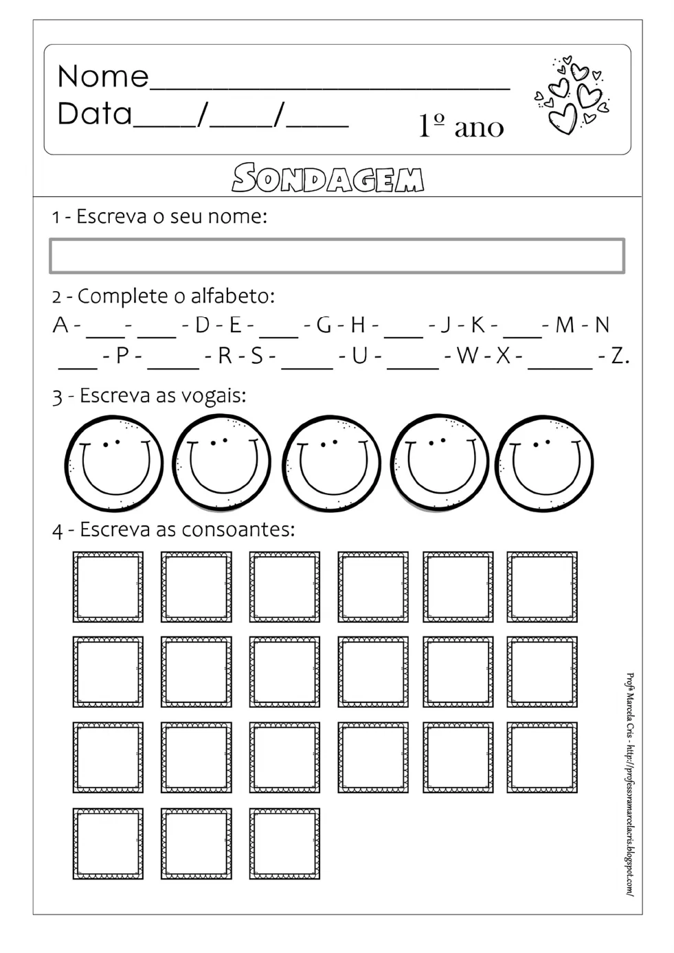 Atividades de Sondagem Diagnóstica