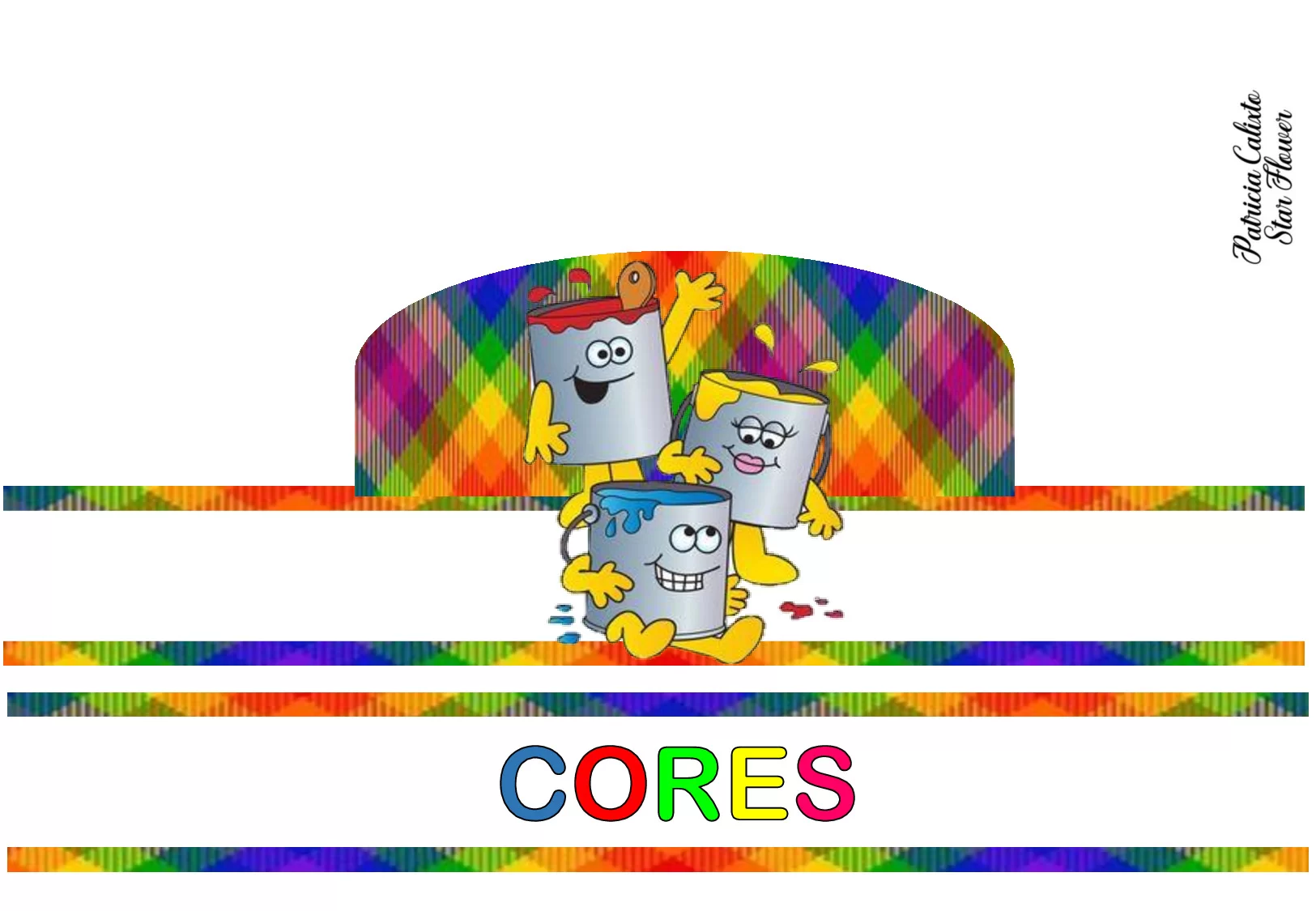 Bingo Das Cores Reconhecimento De Cores 7