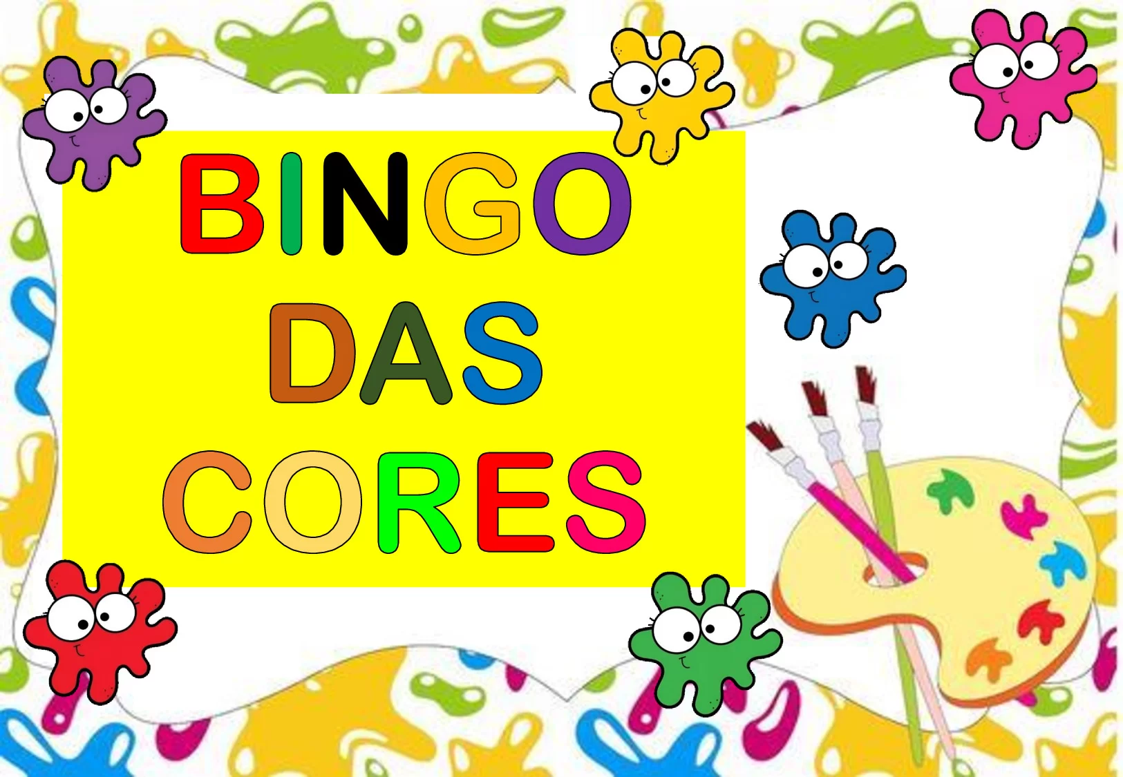 Bingo das Cores: Reconhecimento de Cores