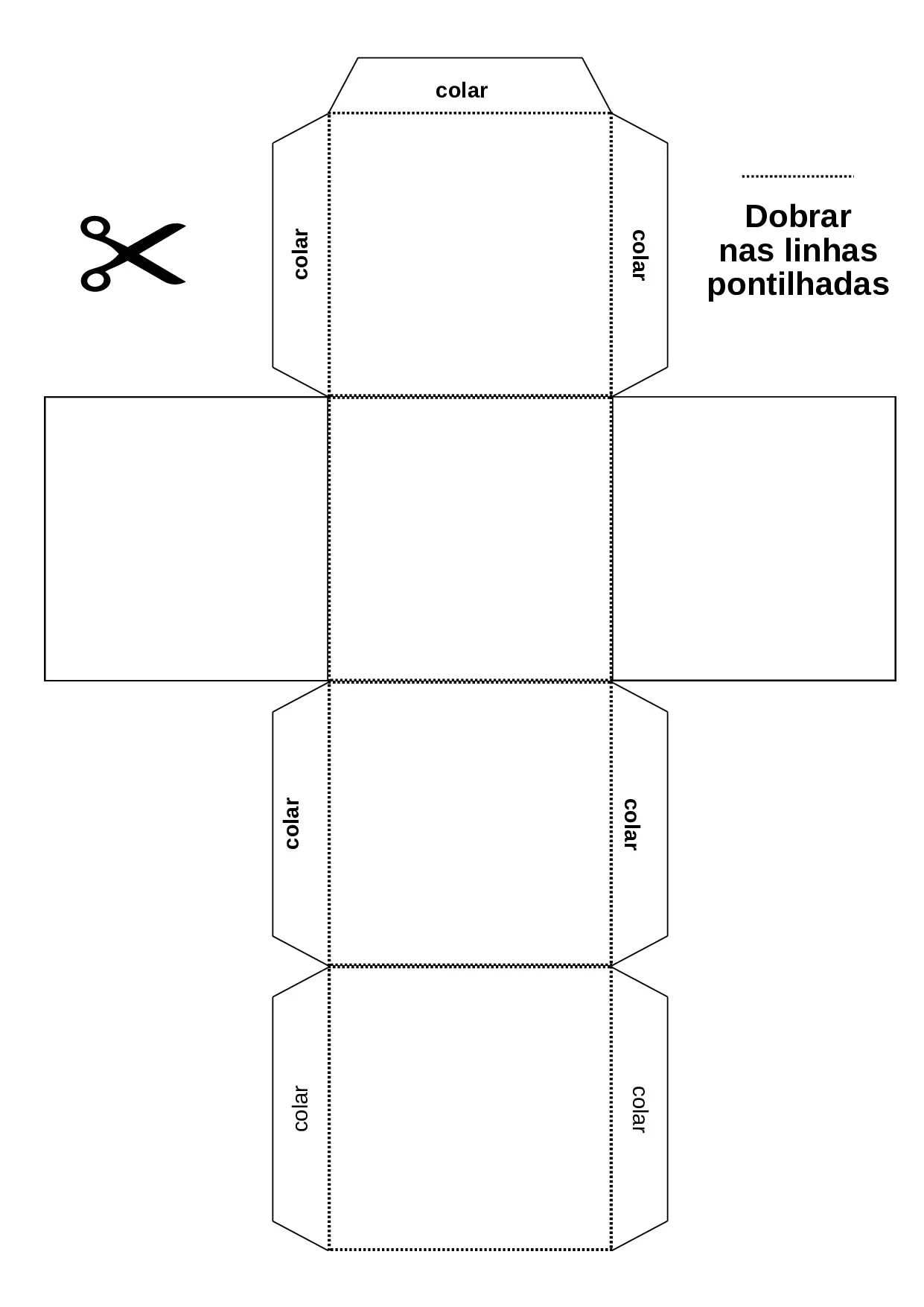 Caixinha de presente dia dos pais – ilustração 2
