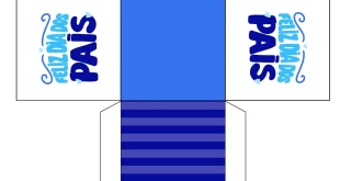 Caixinha de Presente para o Dia dos Pais