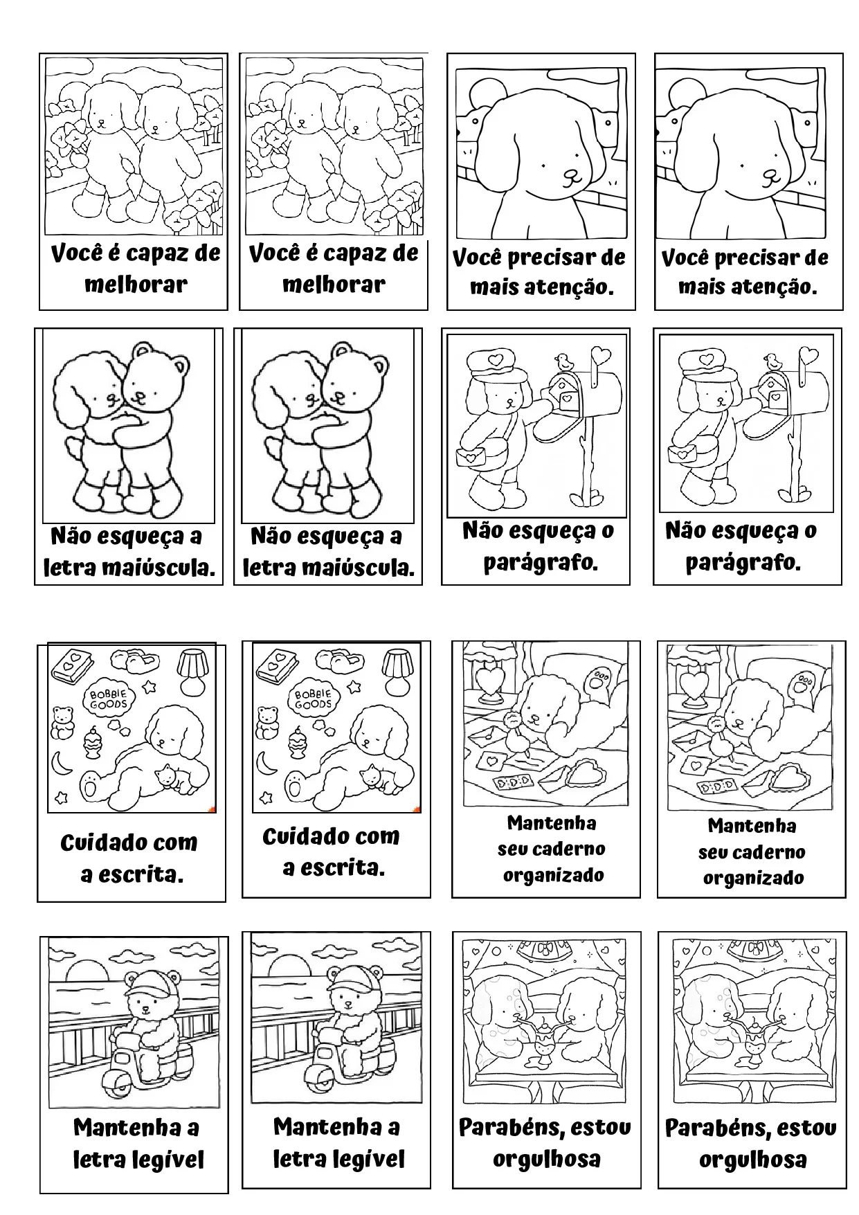 Cartões de Incentivo Bob Goods – ilustração 2
