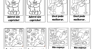 Cartões de Incentivo Bob Goods para Educação Infantil