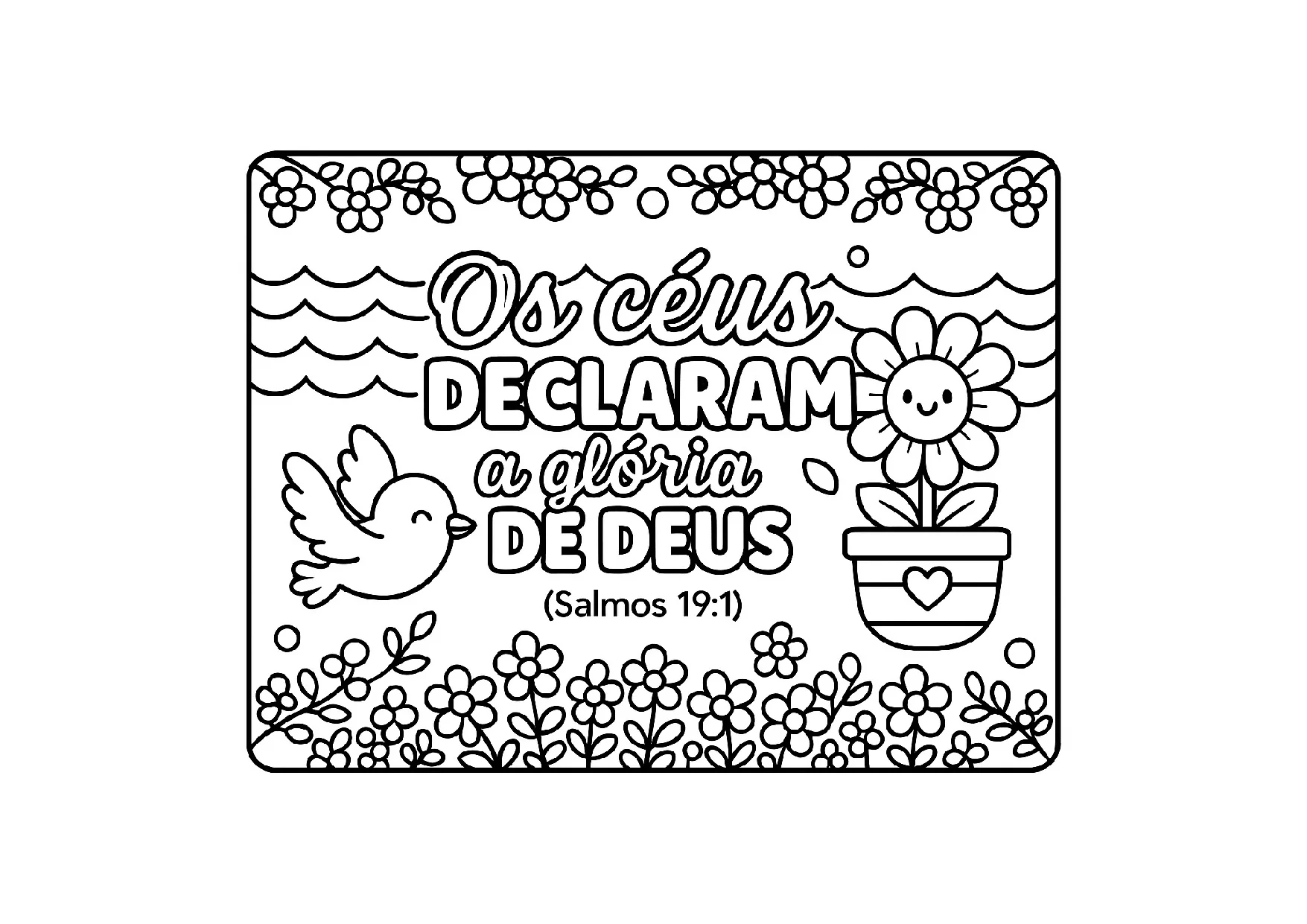 Colorindo Versiculos Biblicos Livro De Arte E Reflexao 23