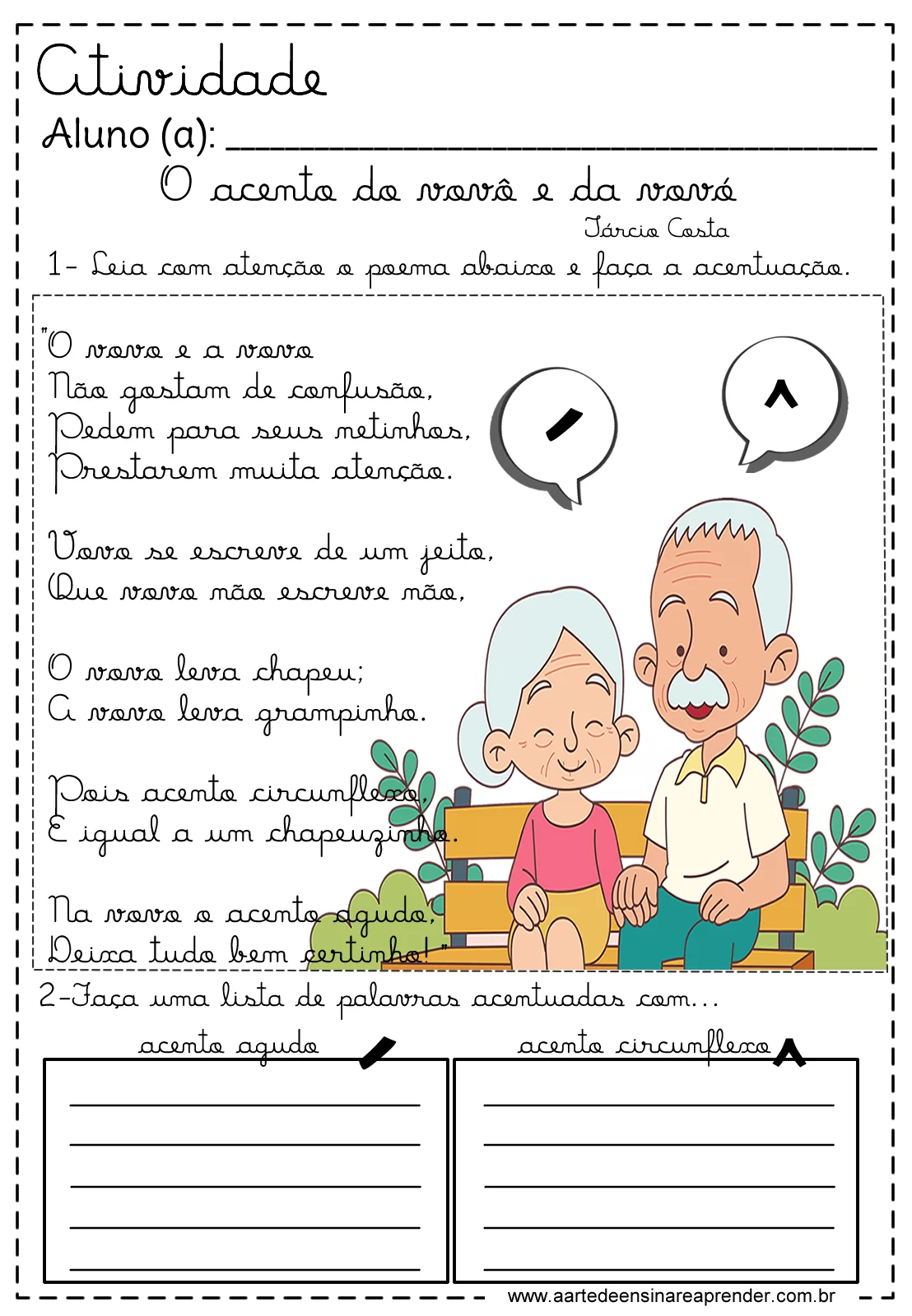 Atividades Dia dos Avós para Imprimir