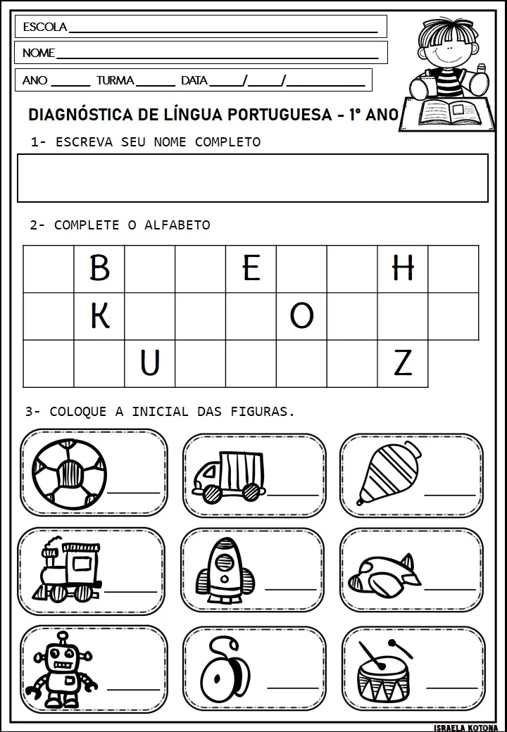 Atividades de Sondagem Diagnóstica