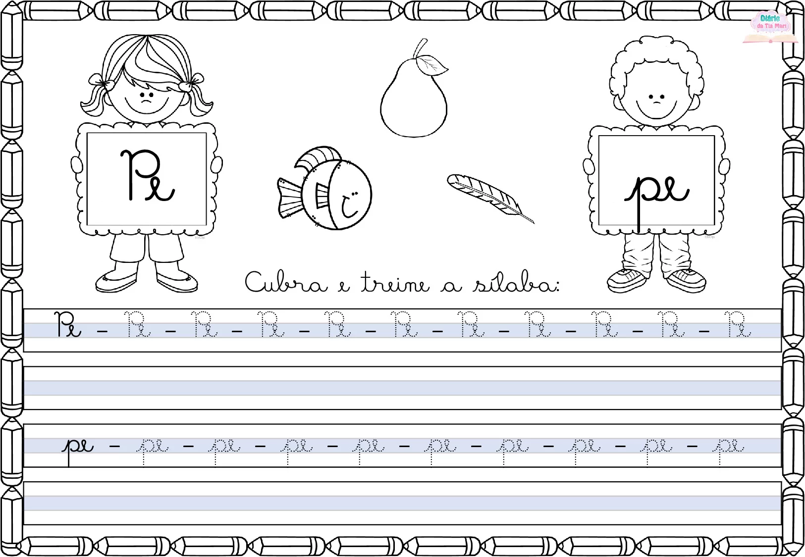 Exercicios De Caligrafia Cursiva Para Criancas 101