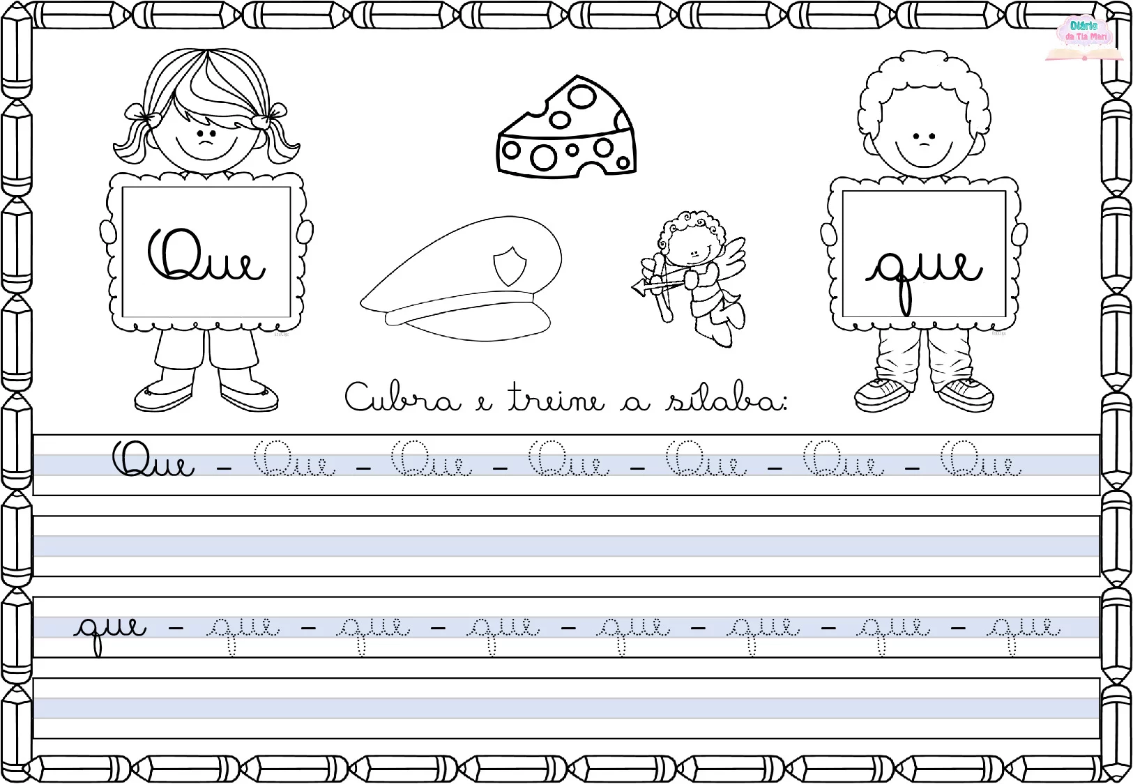 Exercicios De Caligrafia Cursiva Para Criancas 109