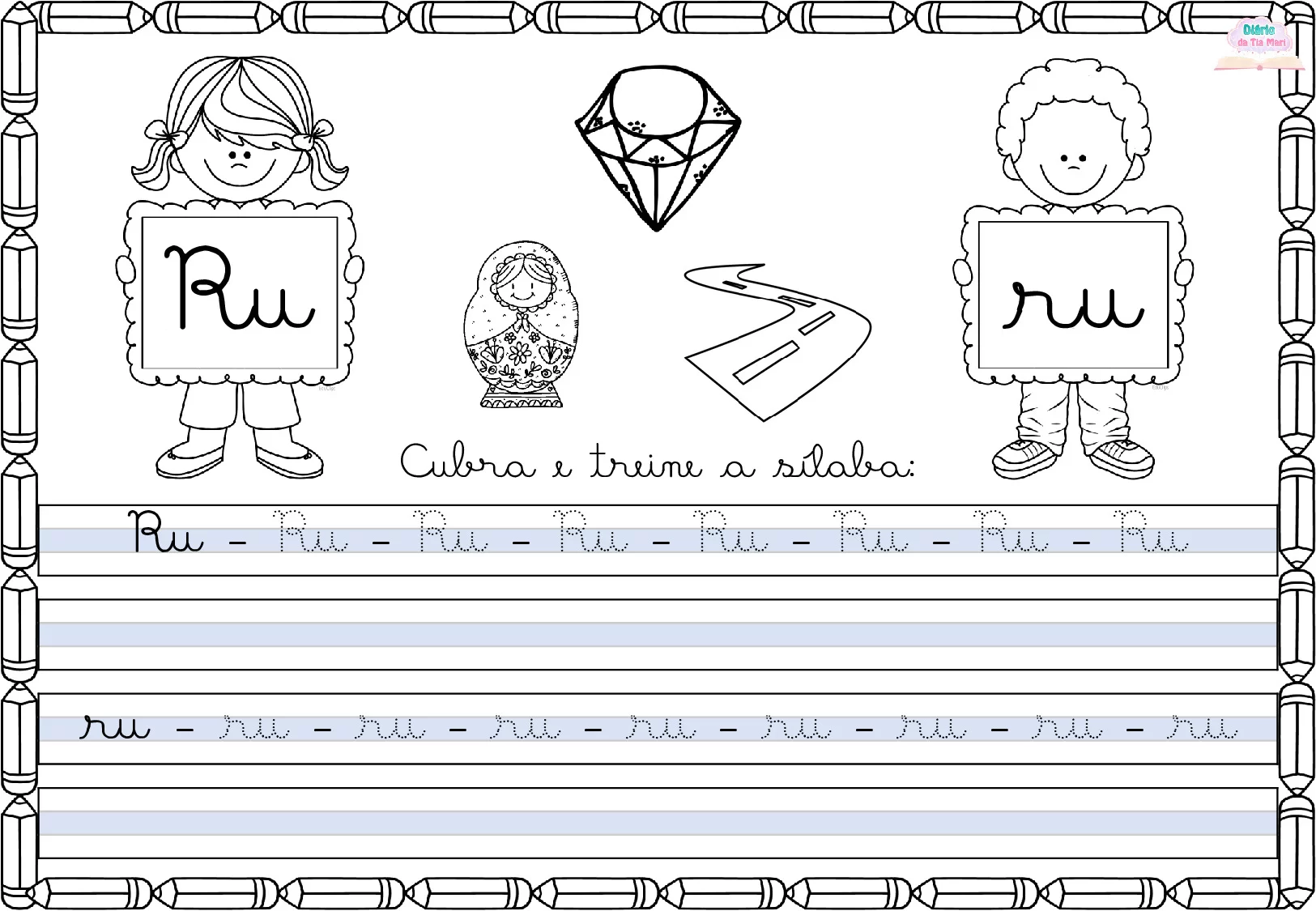 Exercicios De Caligrafia Cursiva Para Criancas 119
