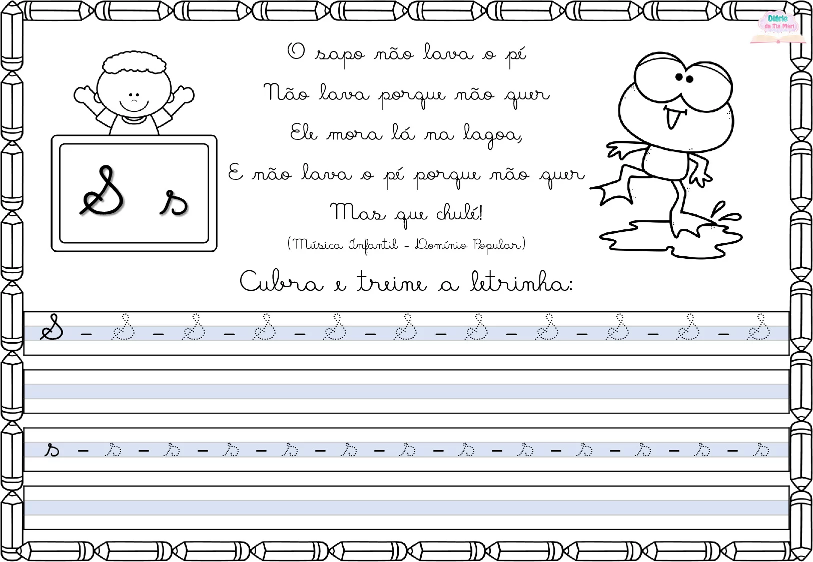 Exercicios De Caligrafia Cursiva Para Criancas 122