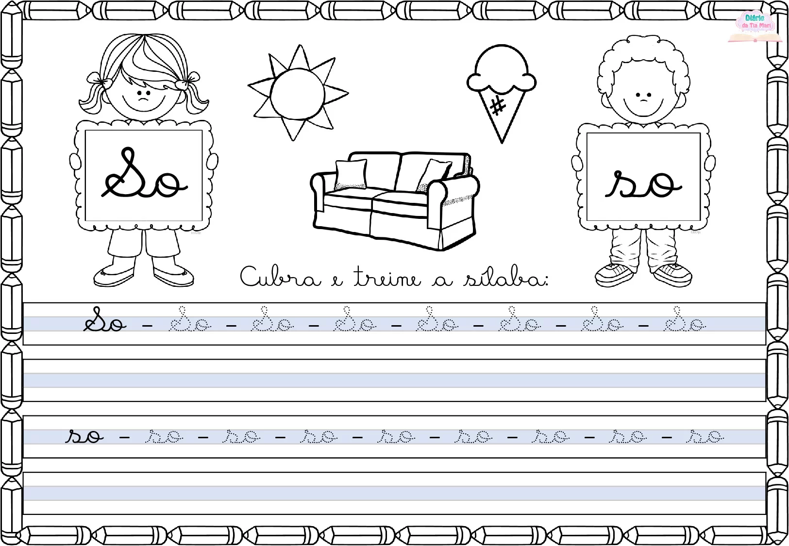 Exercicios De Caligrafia Cursiva Para Criancas 126