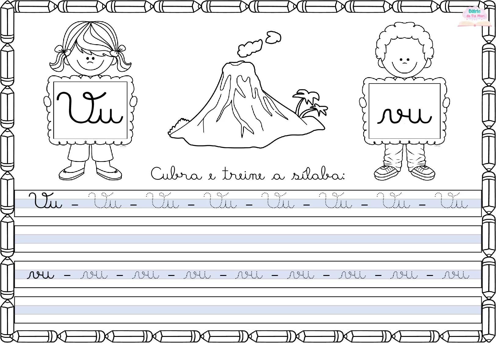 Exercicios De Caligrafia Cursiva Para Criancas 143