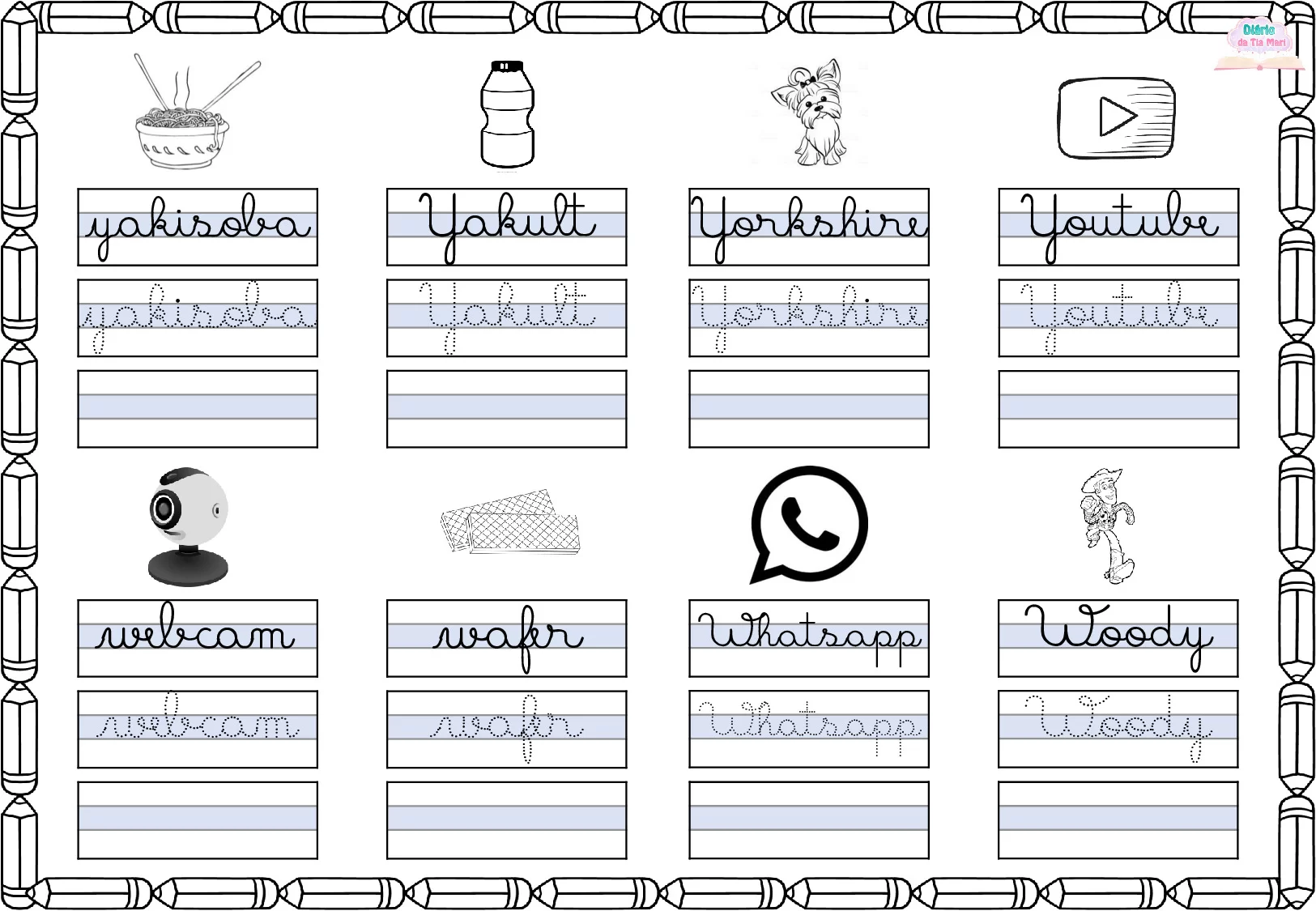 Exercicios De Caligrafia Cursiva Para Criancas 166