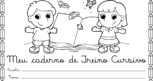 Exercícios de Caligrafia Cursiva para Crianças