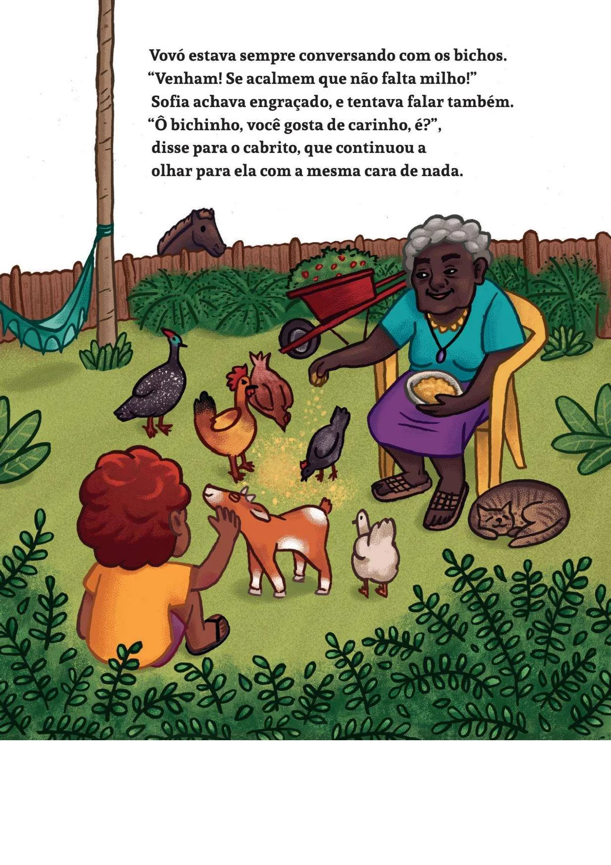 Historia Infantil Com Valores Bia E O Segredo Da Vovo 14