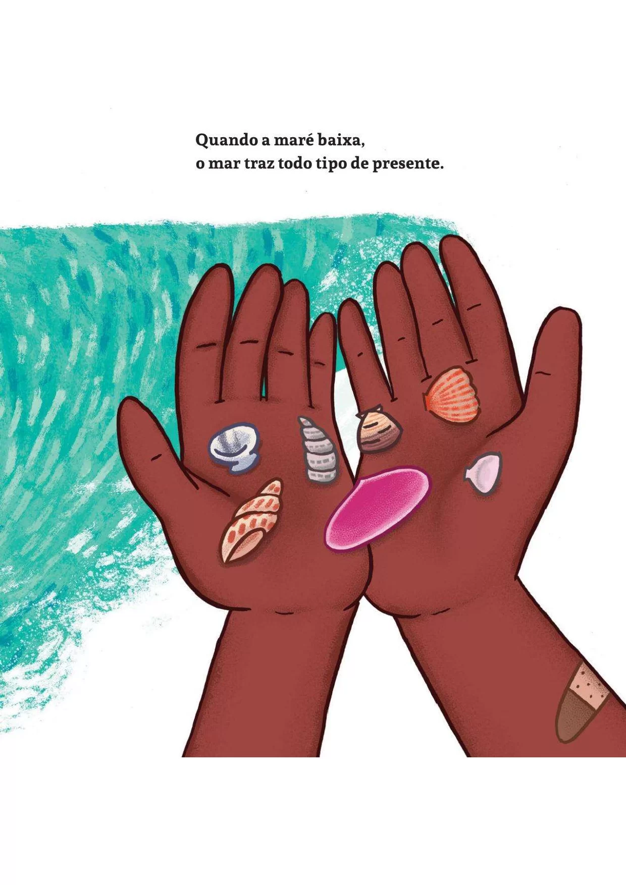 Quando a maré baixa, o mar traz todo tipo de presente