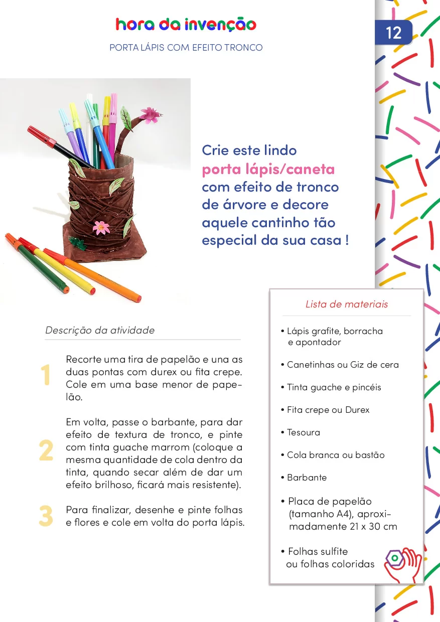 Hora Da Invencao 30 Atividades Criativas Para O Mes Das Criancas 15