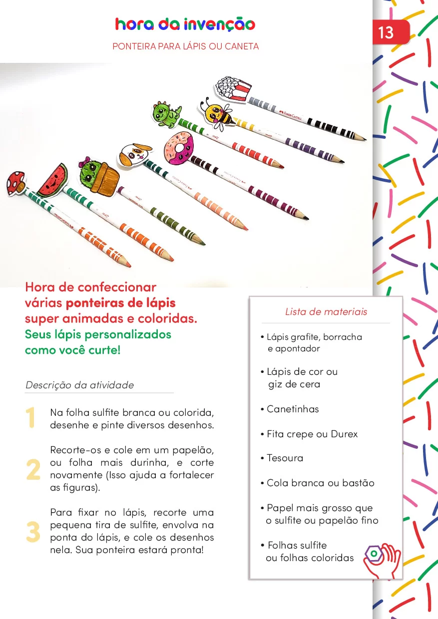 Hora Da Invencao 30 Atividades Criativas Para O Mes Das Criancas 16