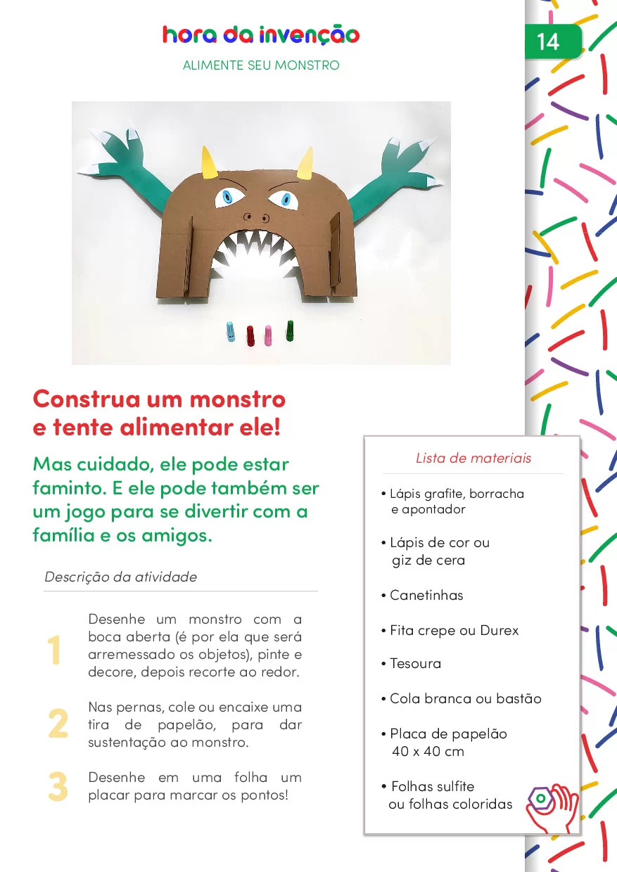 Hora Da Invencao 30 Atividades Criativas Para O Mes Das Criancas 17