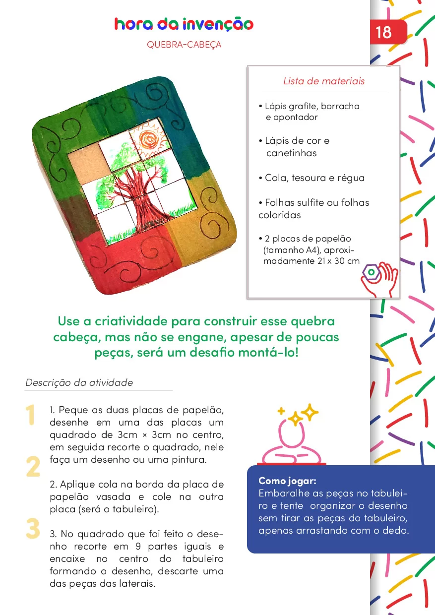 Hora Da Invencao 30 Atividades Criativas Para O Mes Das Criancas 21