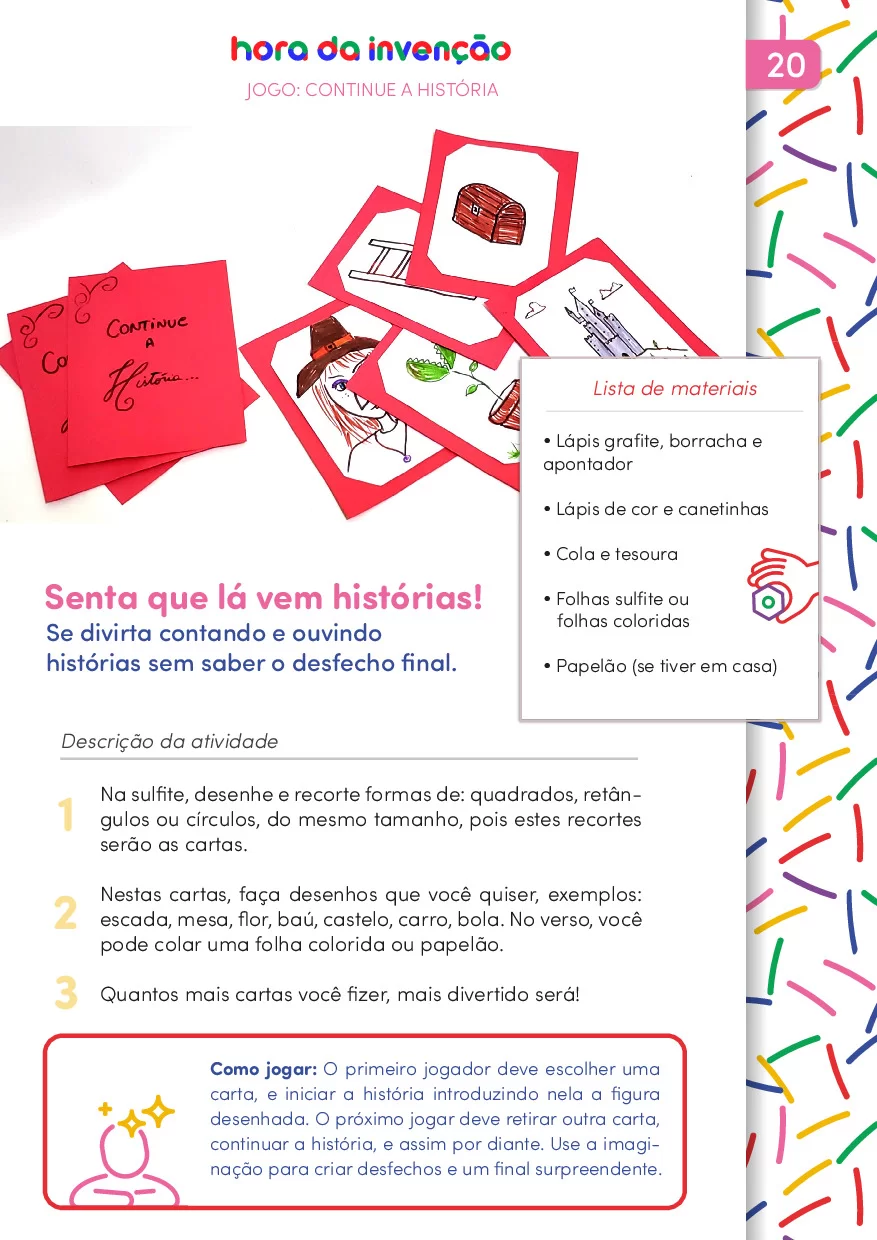 Hora Da Invencao 30 Atividades Criativas Para O Mes Das Criancas 23