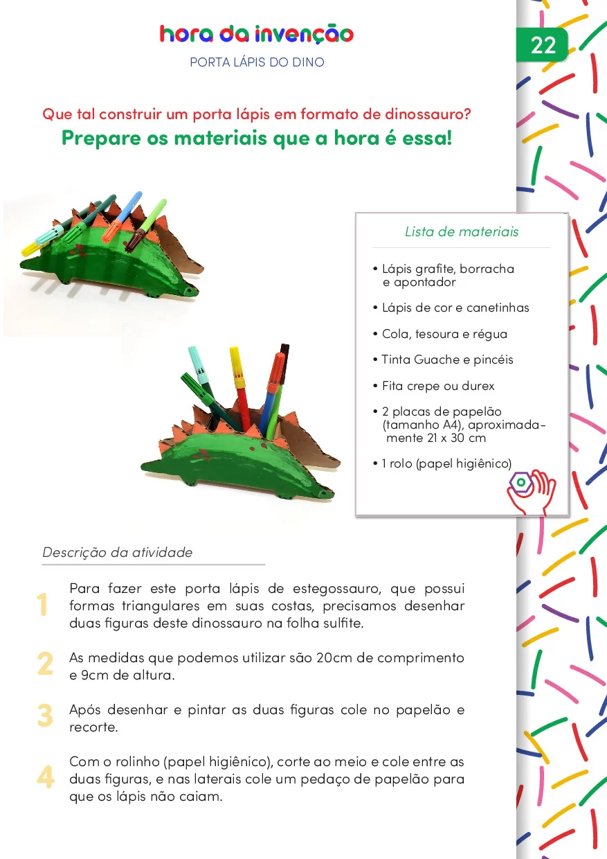 Hora Da Invencao 30 Atividades Criativas Para O Mes Das Criancas 25