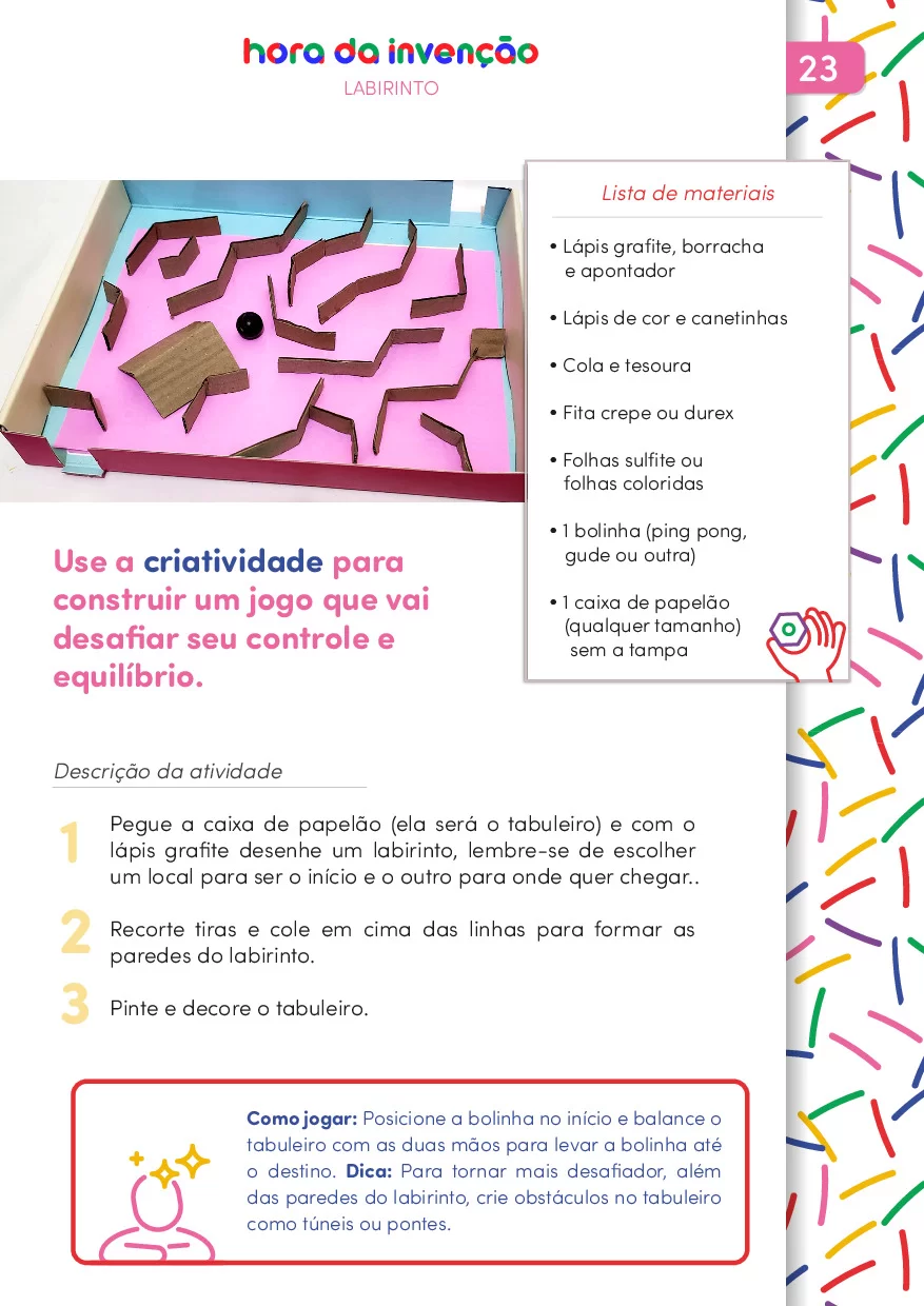 Hora Da Invencao 30 Atividades Criativas Para O Mes Das Criancas 26