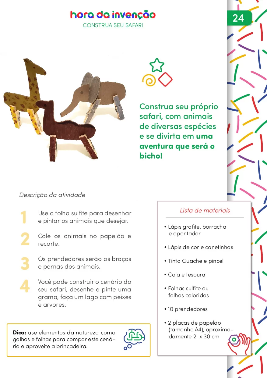 Hora Da Invencao 30 Atividades Criativas Para O Mes Das Criancas 27