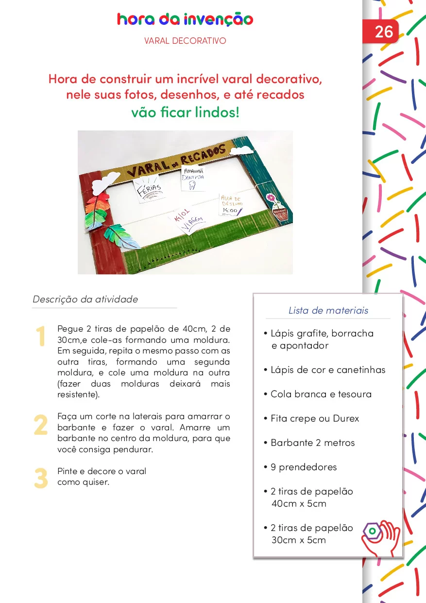 Hora Da Invencao 30 Atividades Criativas Para O Mes Das Criancas 29