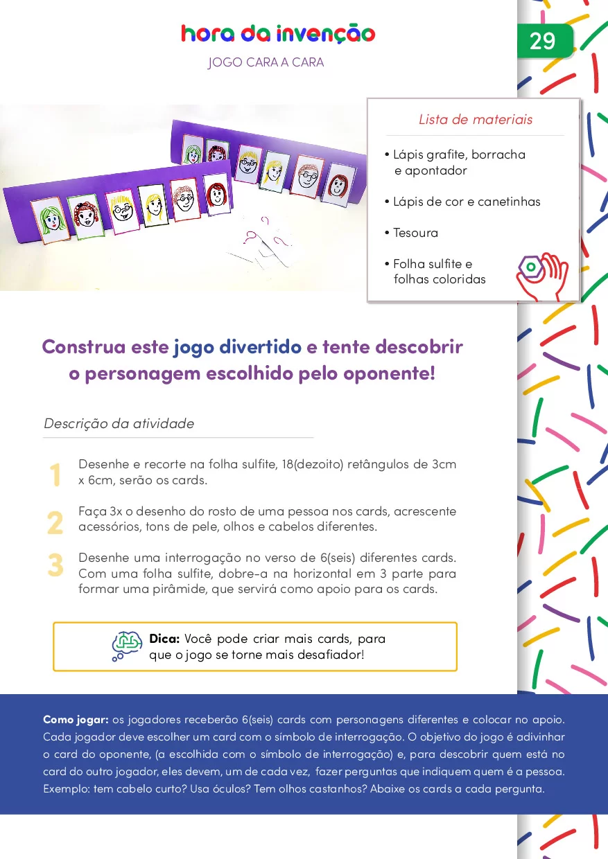 Hora Da Invencao 30 Atividades Criativas Para O Mes Das Criancas 32