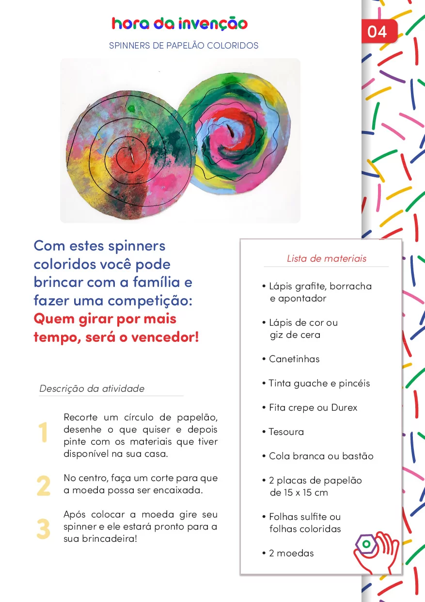 Hora Da Invencao 30 Atividades Criativas Para O Mes Das Criancas 7