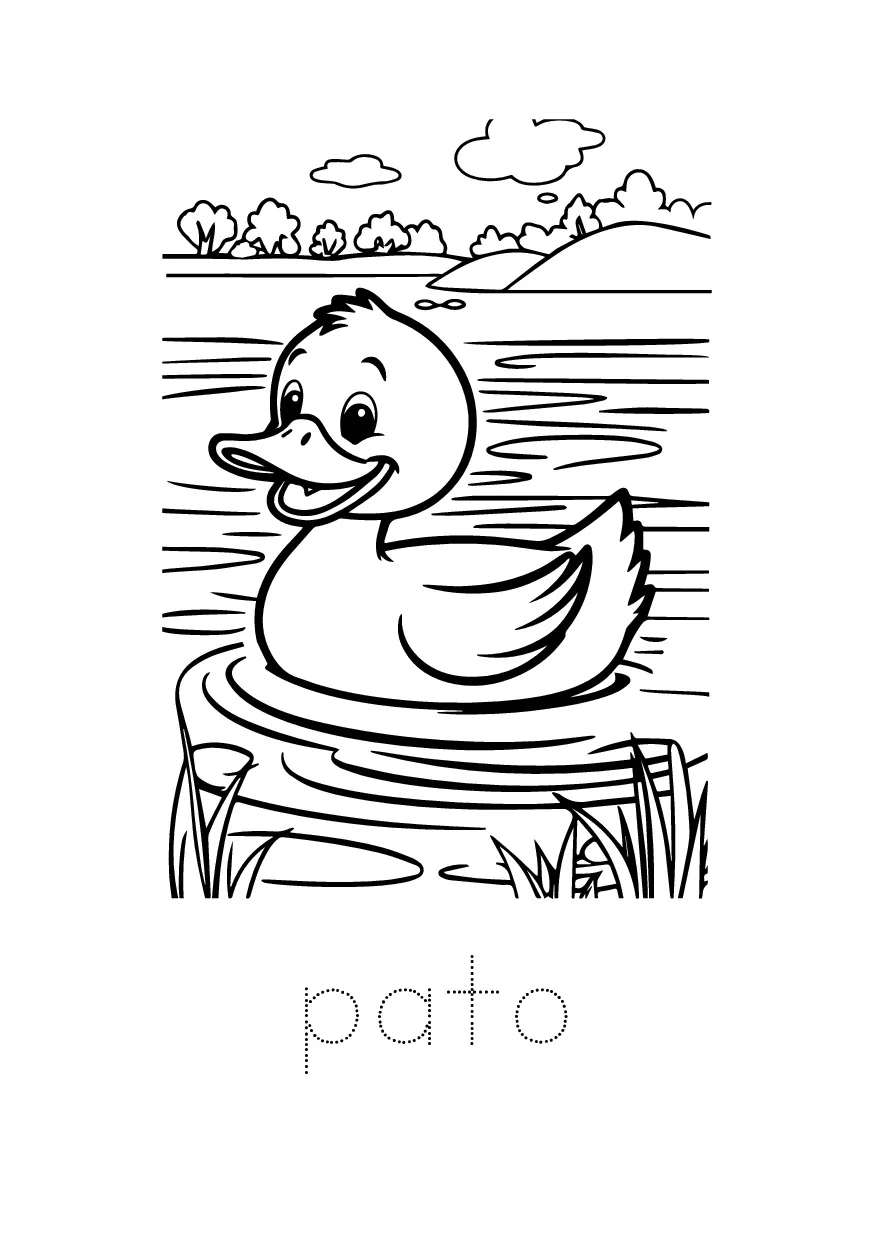 Livro De Colorir Animais Da Fazenda 10