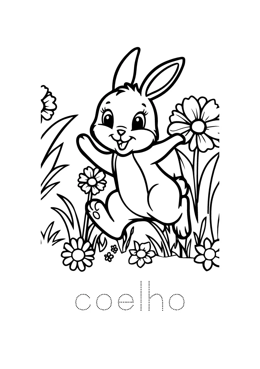 Livro De Colorir Animais Da Fazenda 12