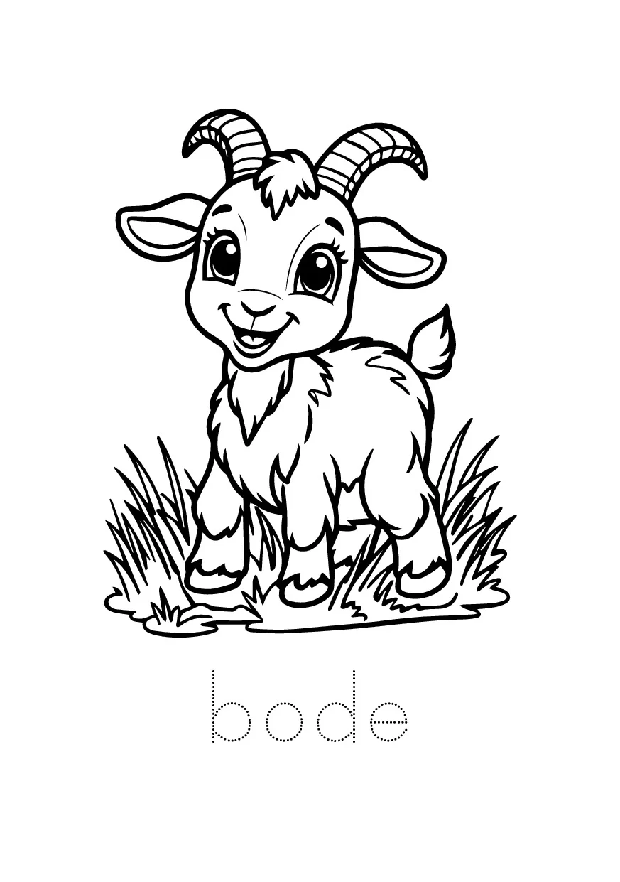 Livro De Colorir Animais Da Fazenda 6