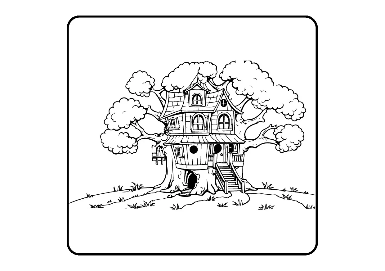 Livro De Colorir Para Adultos Paisagens Relaxantes 10