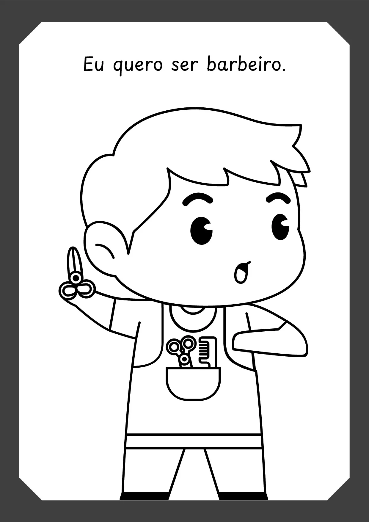 Livro De Colorir Profissoes – Diferentes Carreiras 14