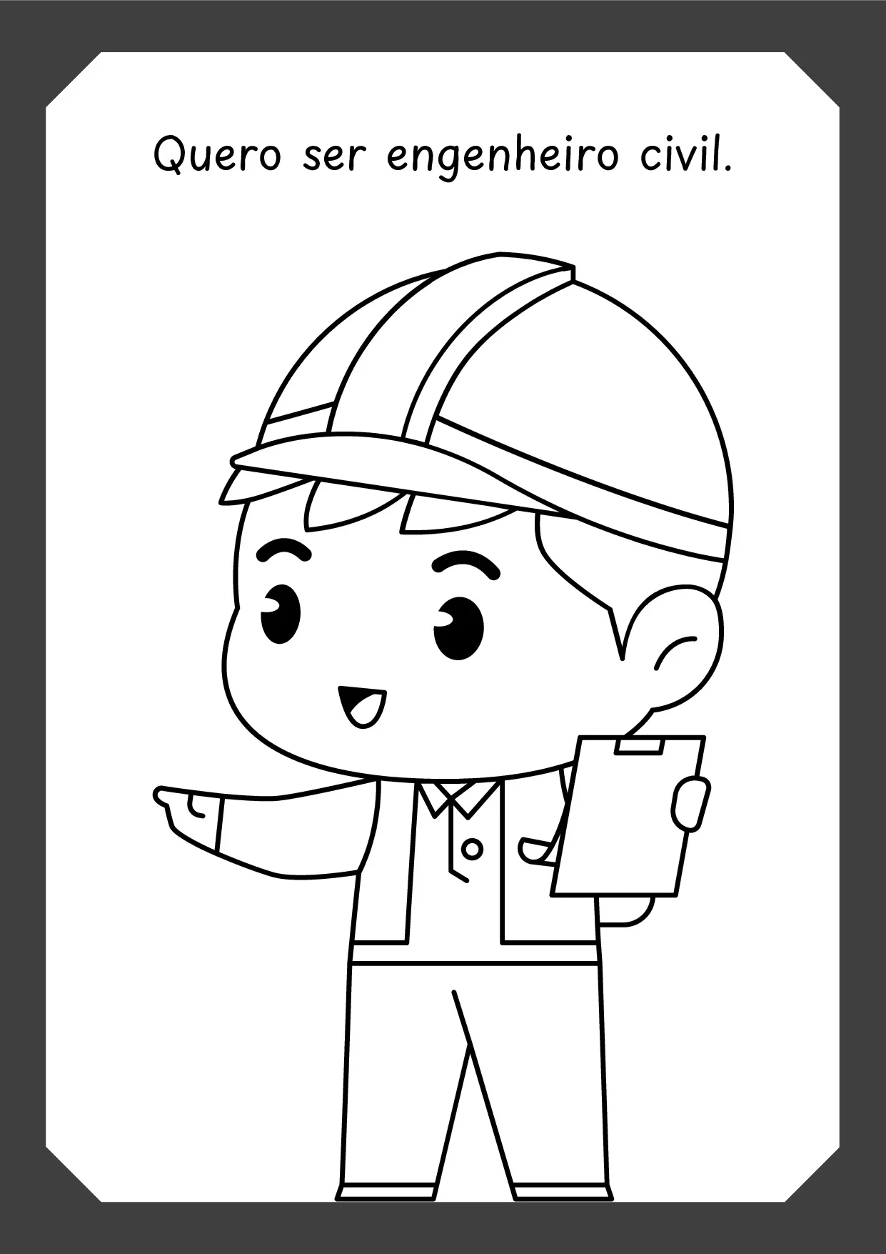 Livro De Colorir Profissoes – Diferentes Carreiras 8