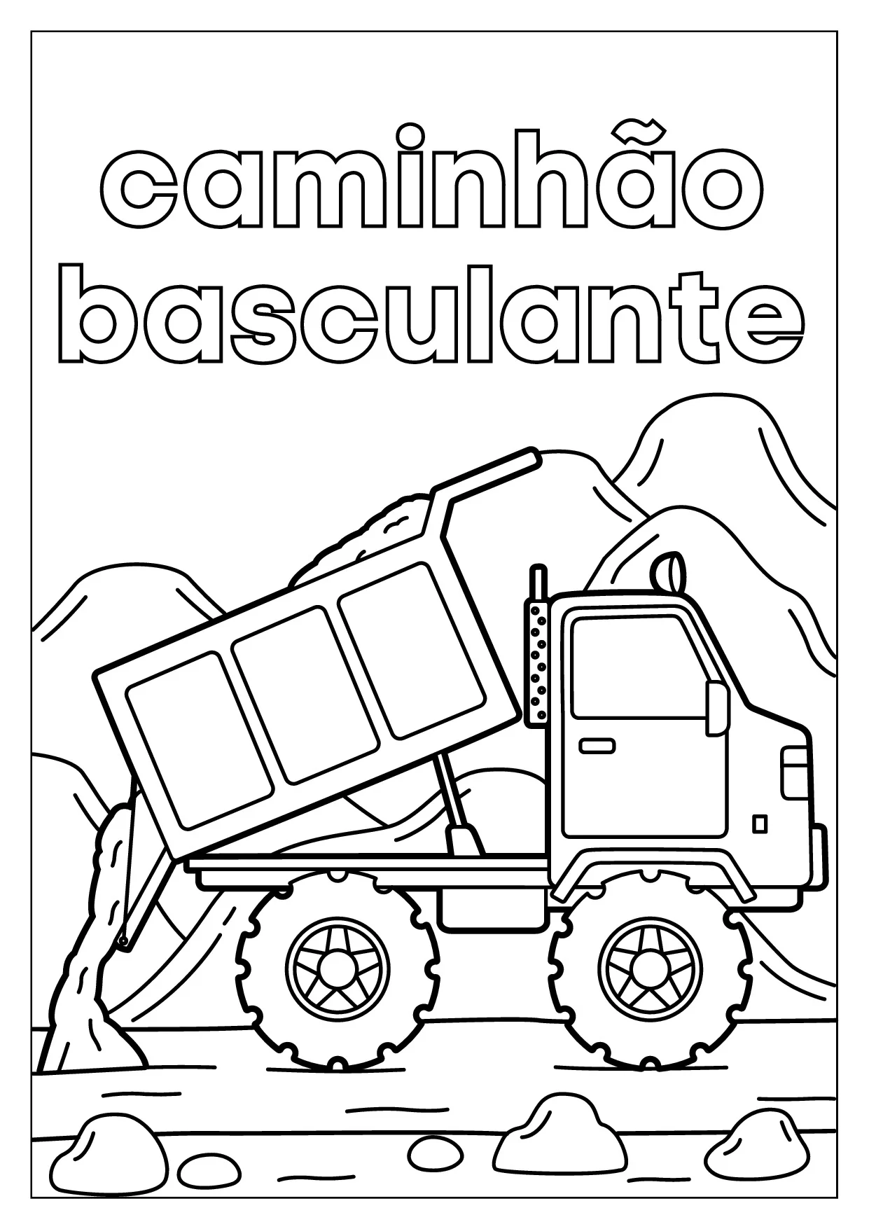 Livro De Colorir Veiculos De Transporte 13