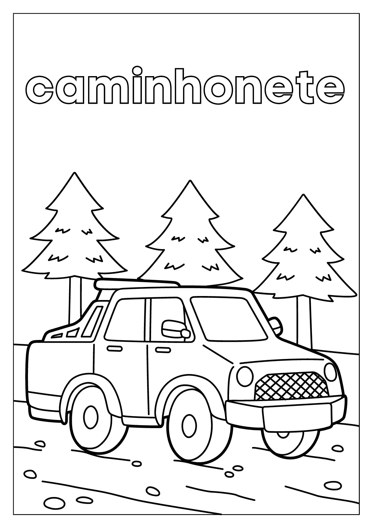 Livro De Colorir Veiculos De Transporte 21