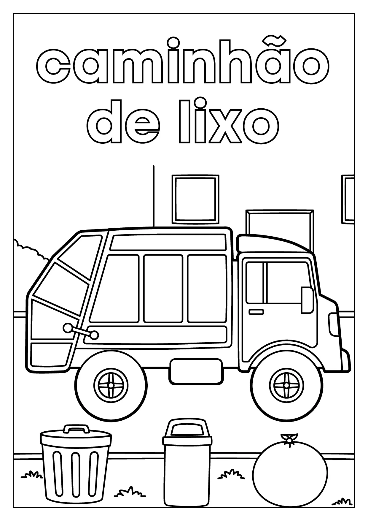 Livro De Colorir Veiculos De Transporte 24