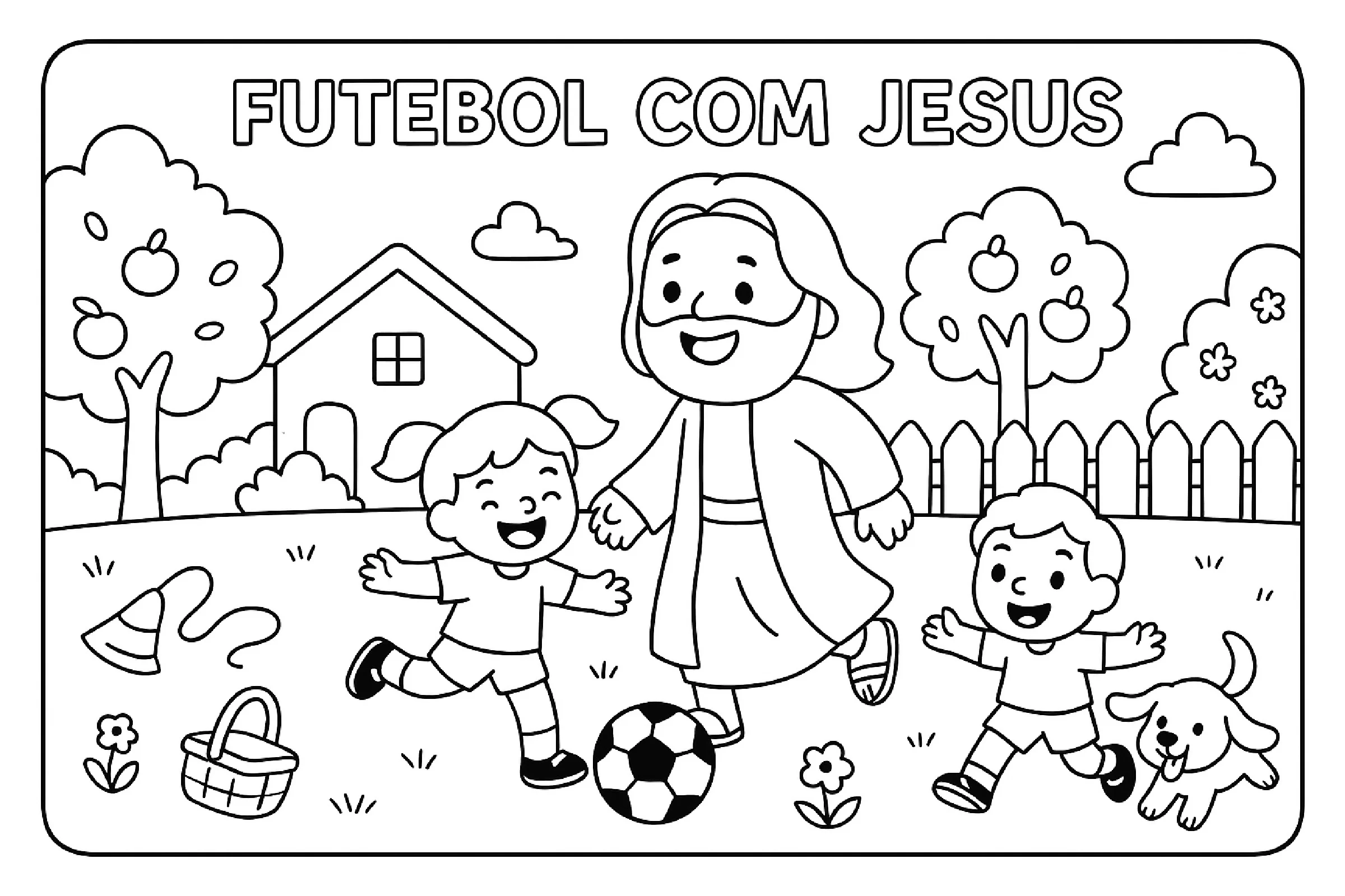 Momentos Com Jesus Para Colorir – Fe Para Criancas 10