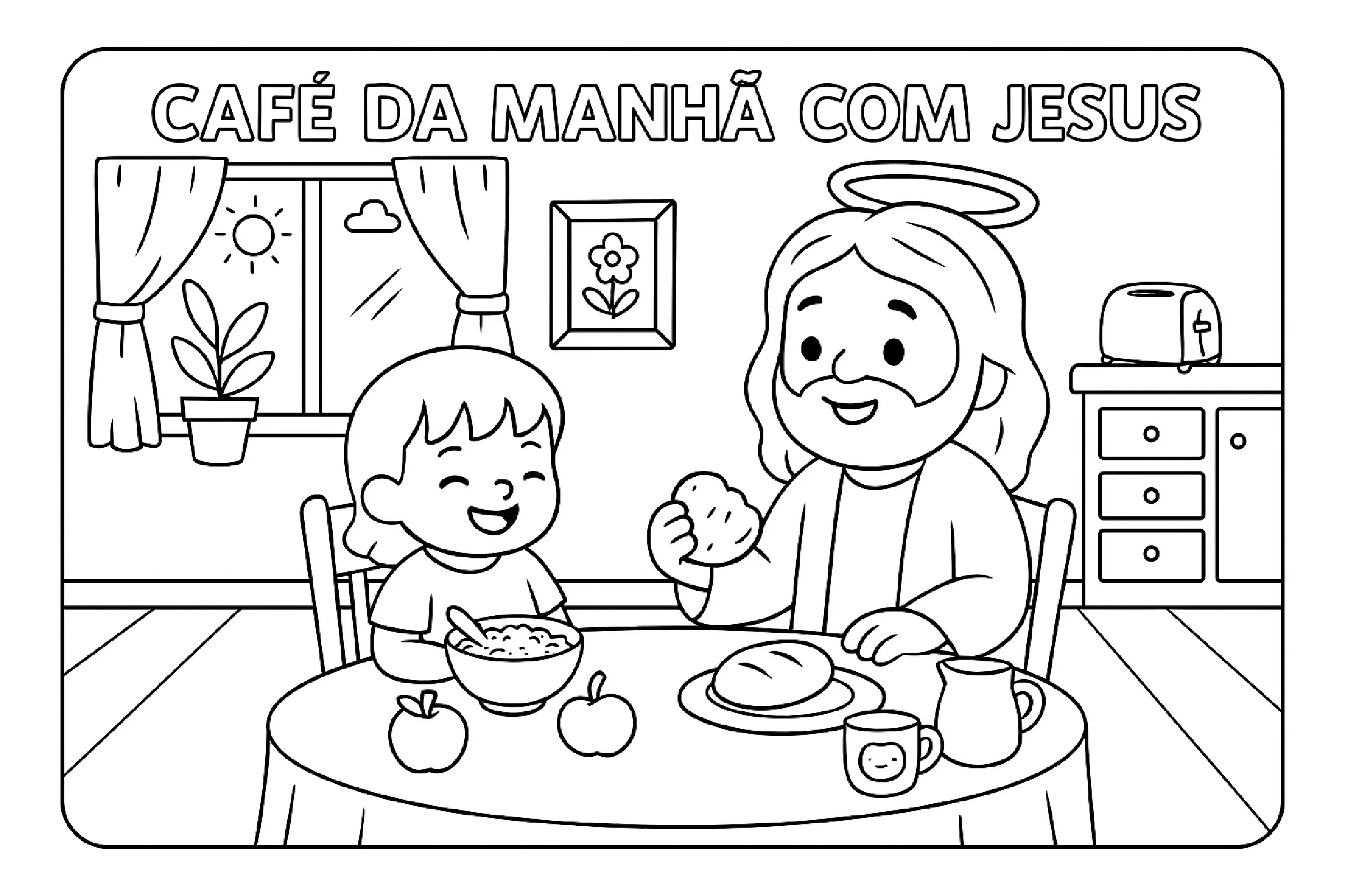 Momentos Com Jesus Para Colorir – Fe Para Criancas 11