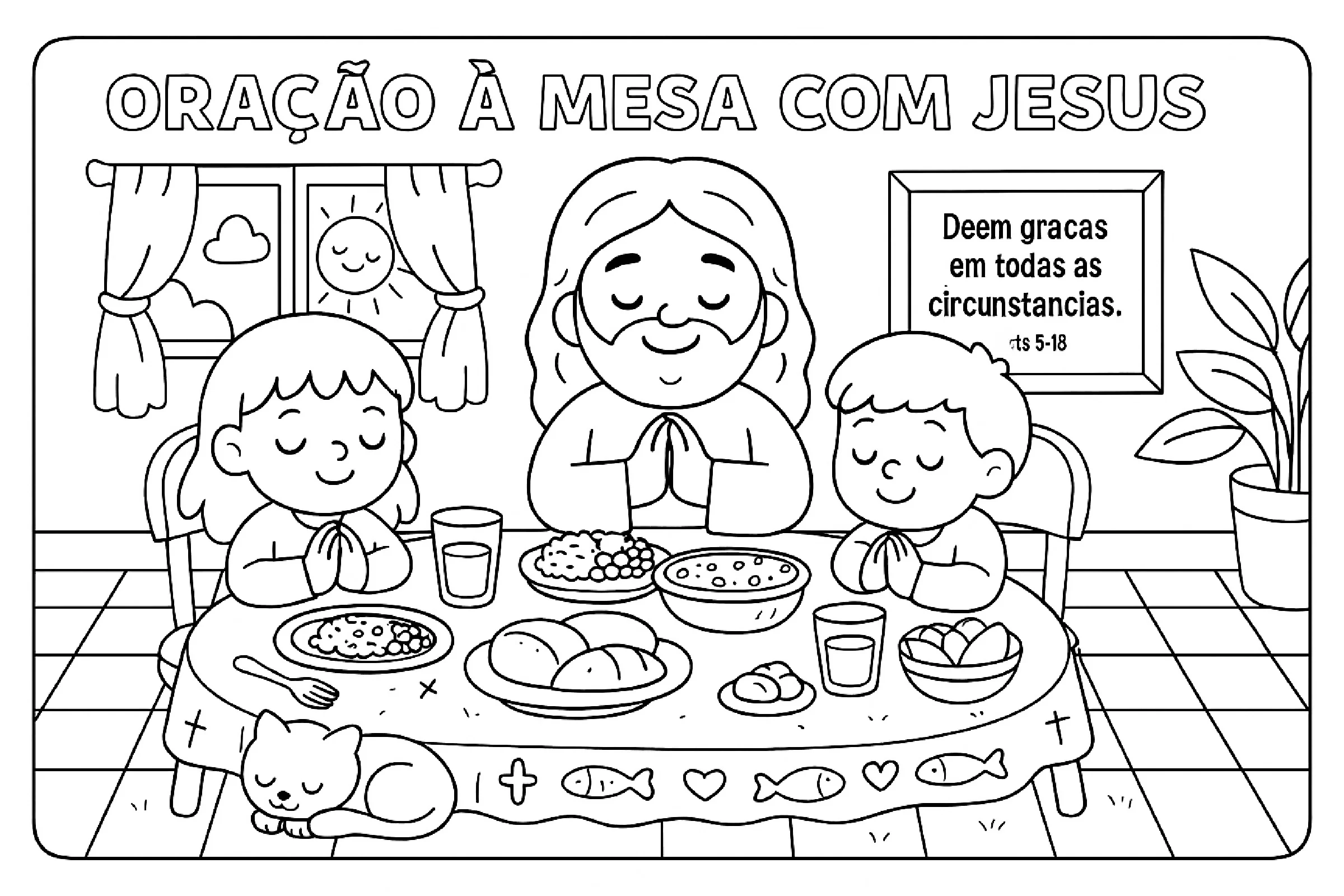 Momentos Com Jesus Para Colorir – Fe Para Criancas 15