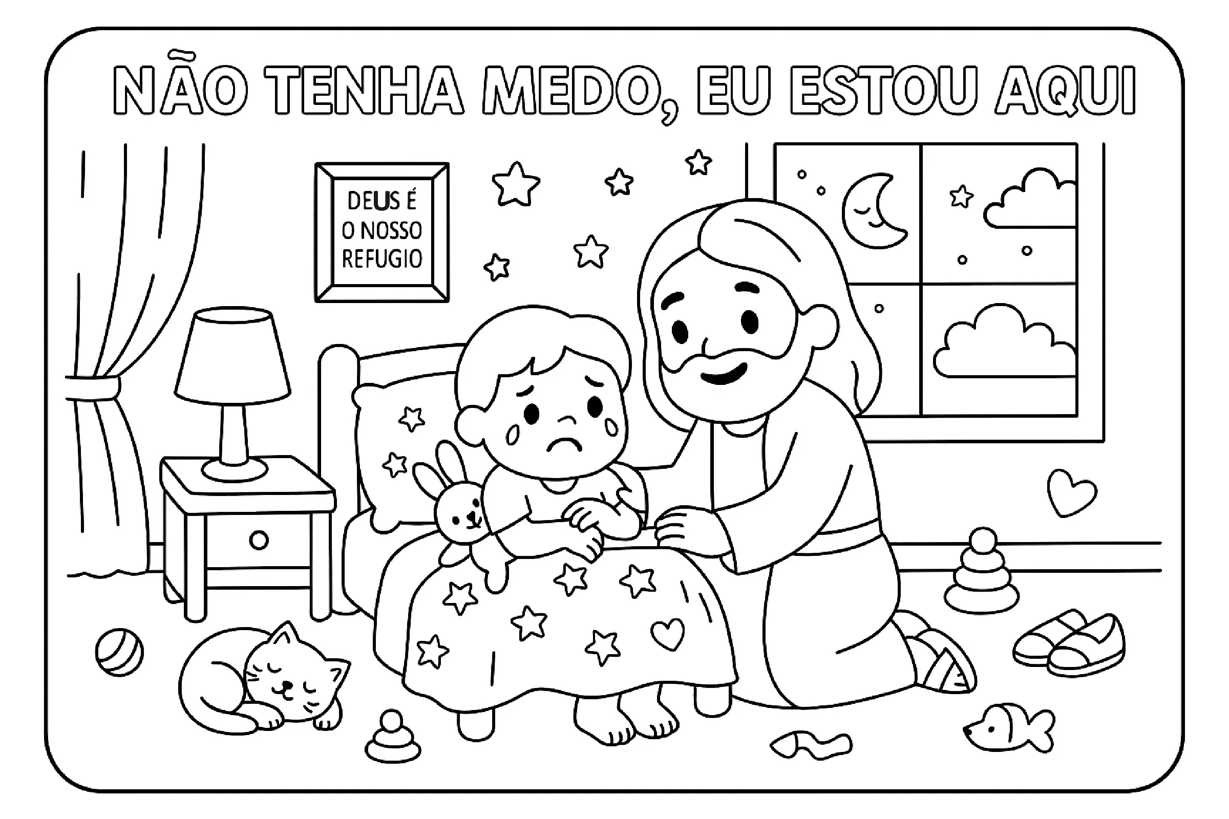 Momentos Com Jesus Para Colorir – Fe Para Criancas 16