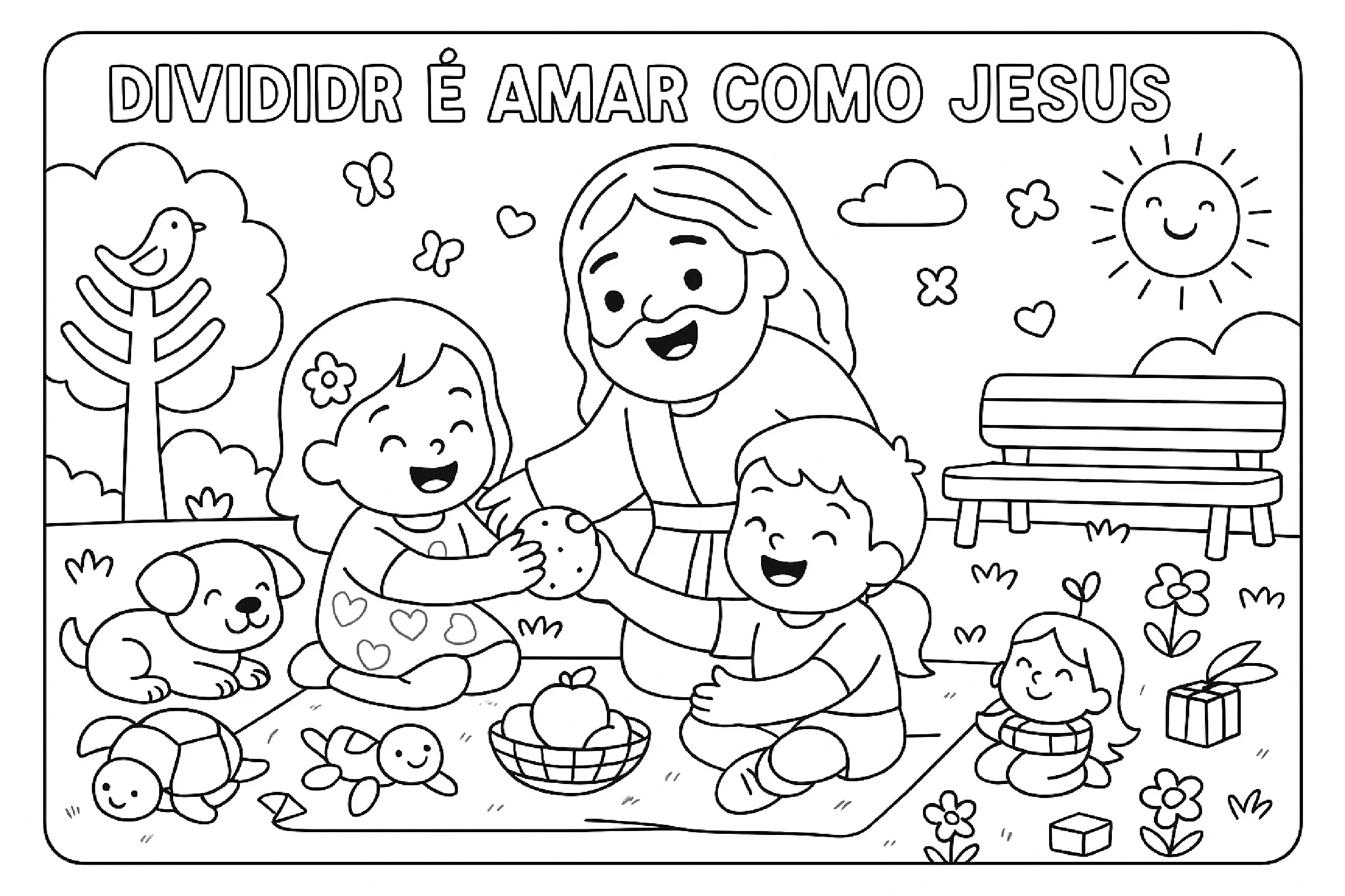 Momentos Com Jesus Para Colorir – Fe Para Criancas 20