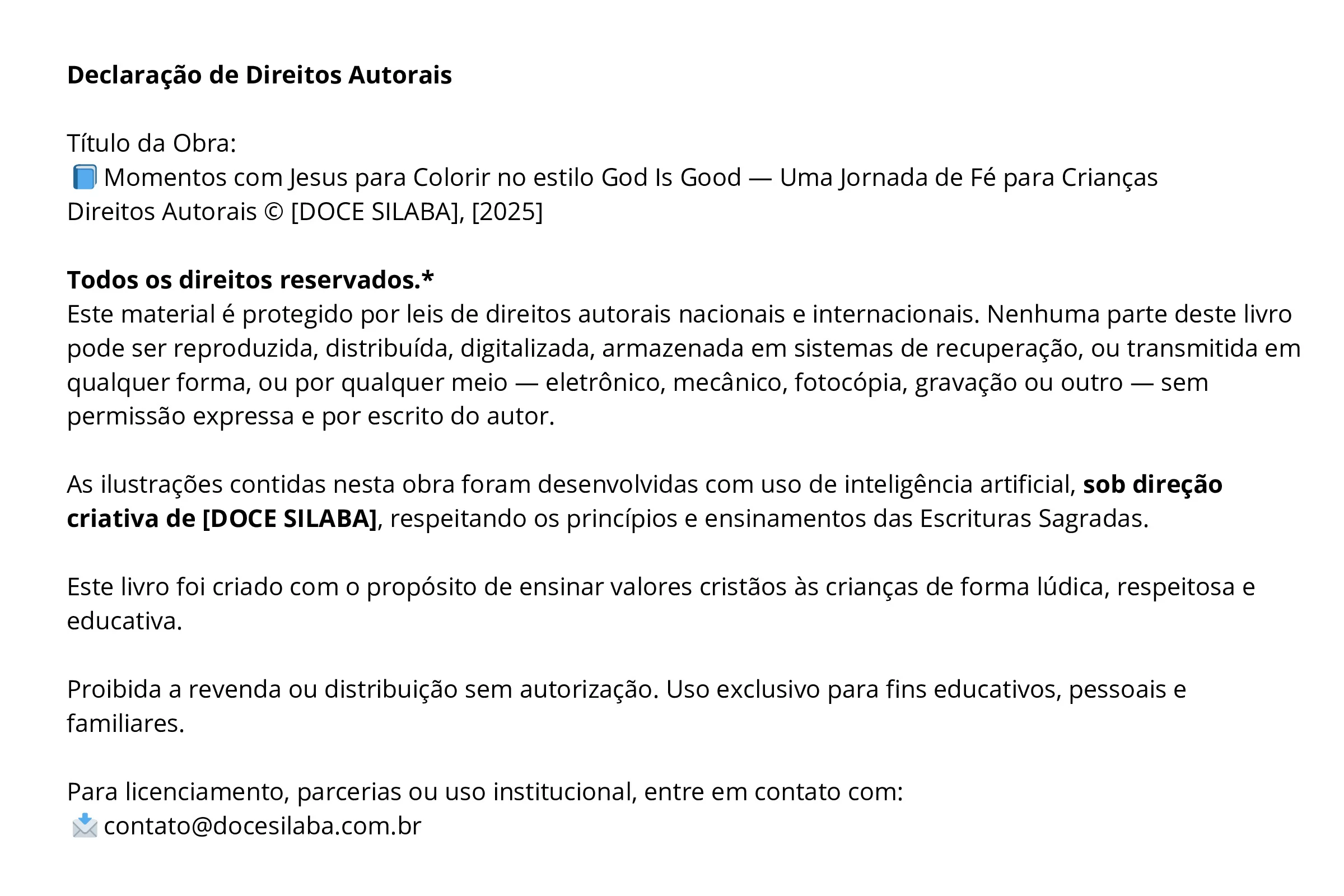 Momentos com Jesus para Colorir – ilustração 2