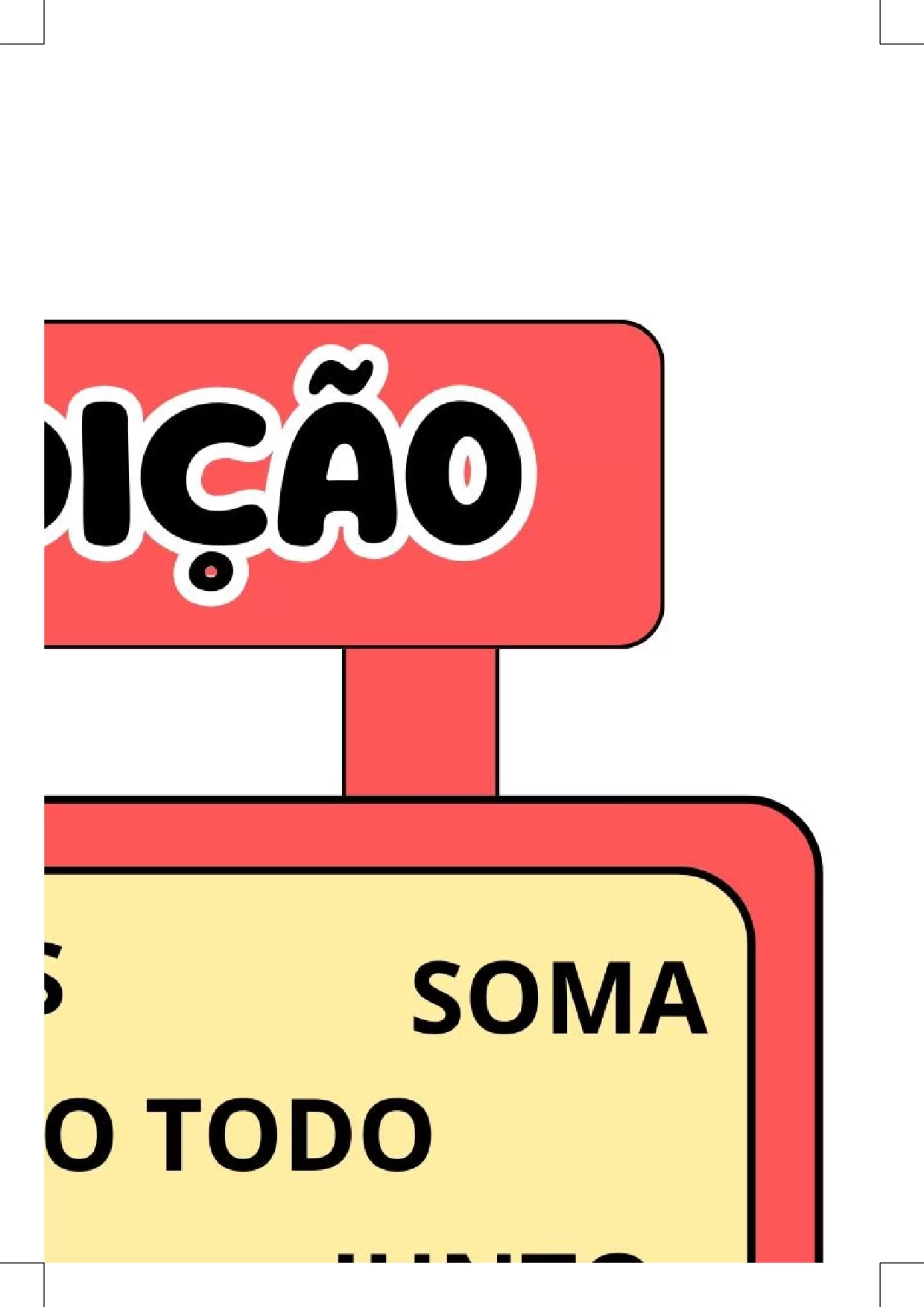 Painel de Adição para Sala de Aula – ilustração 2