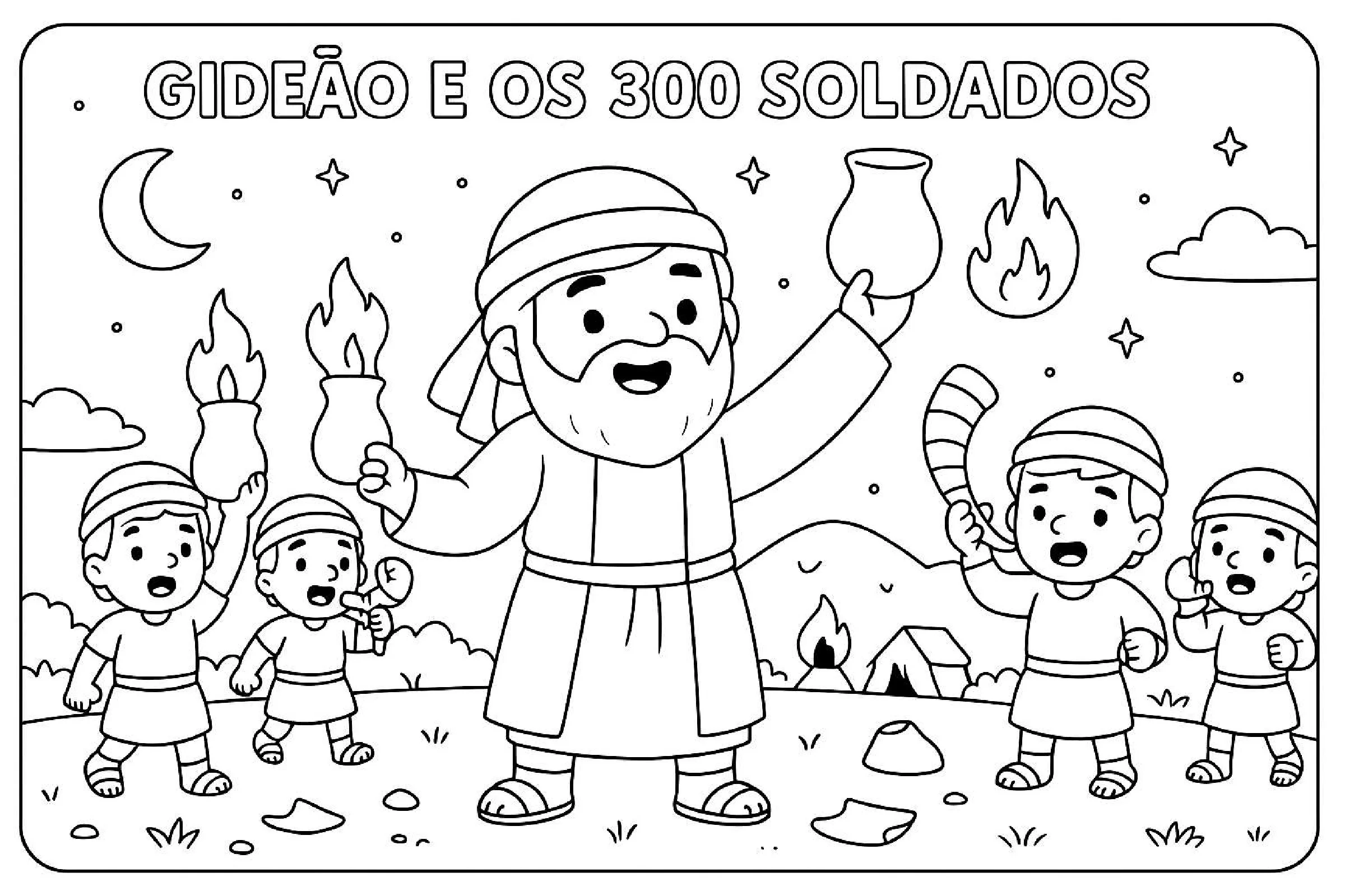 Personagens Biblicos Para Colorir 12