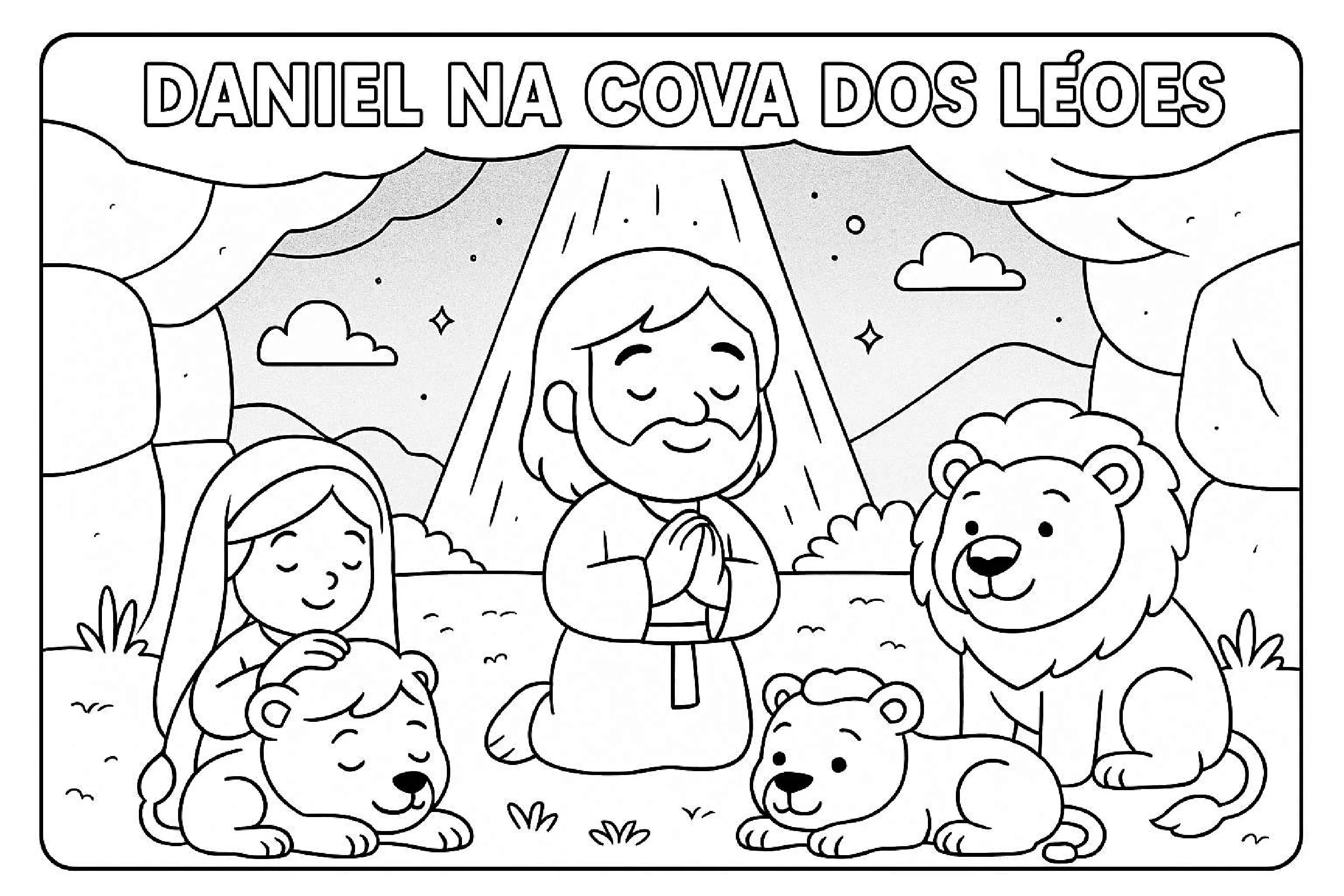 Personagens Biblicos Para Colorir 16